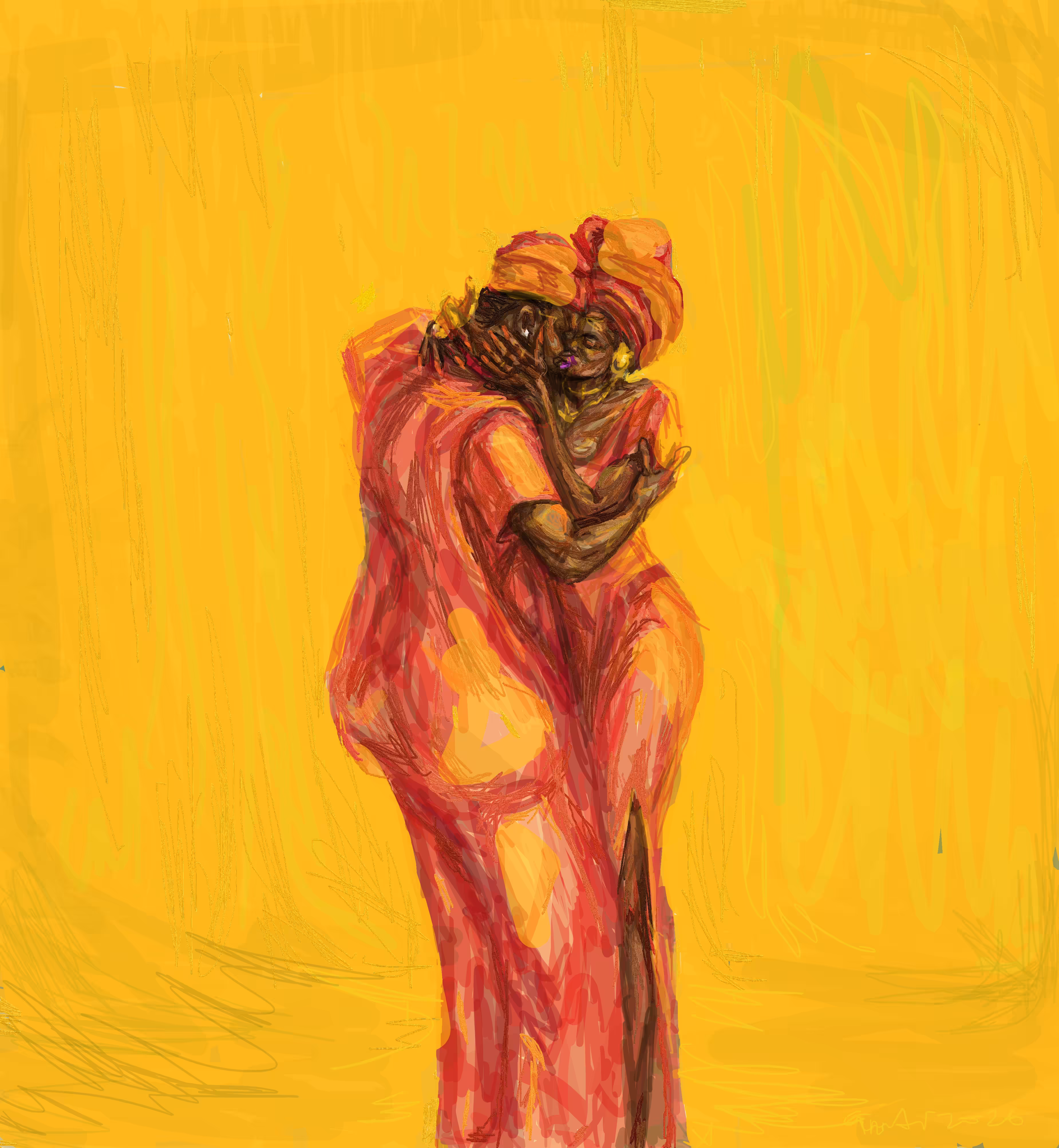 The kiss