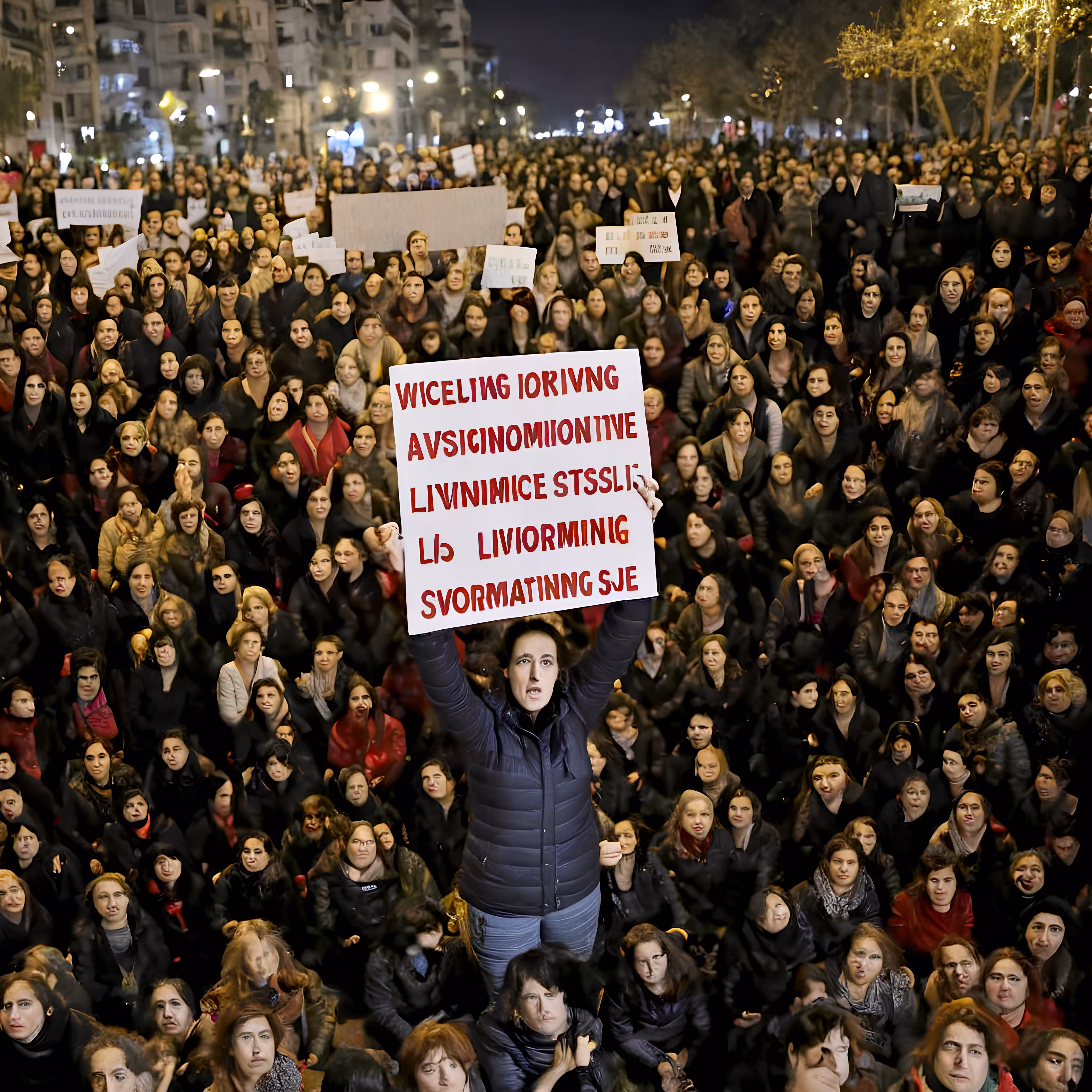 International Women’s Day march in Istanbul, Turkey