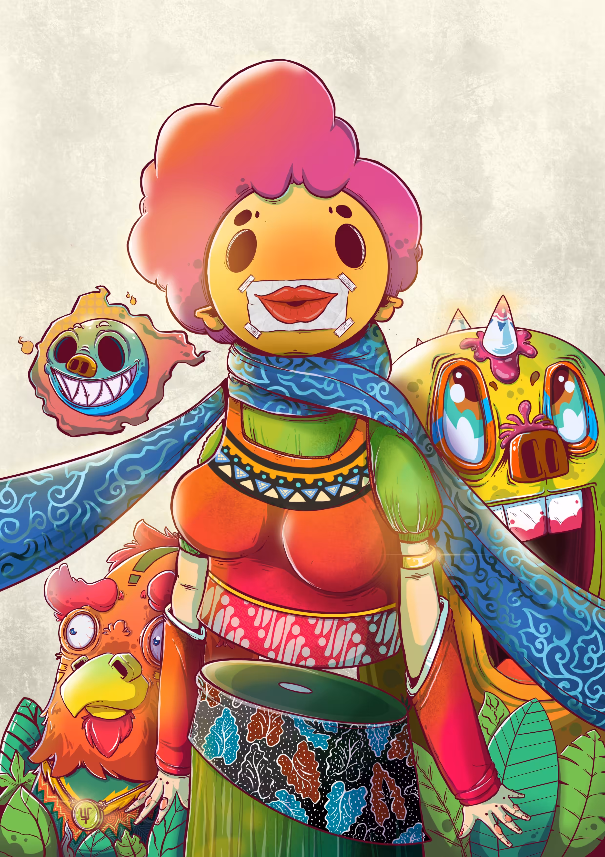 Princess and her keepers