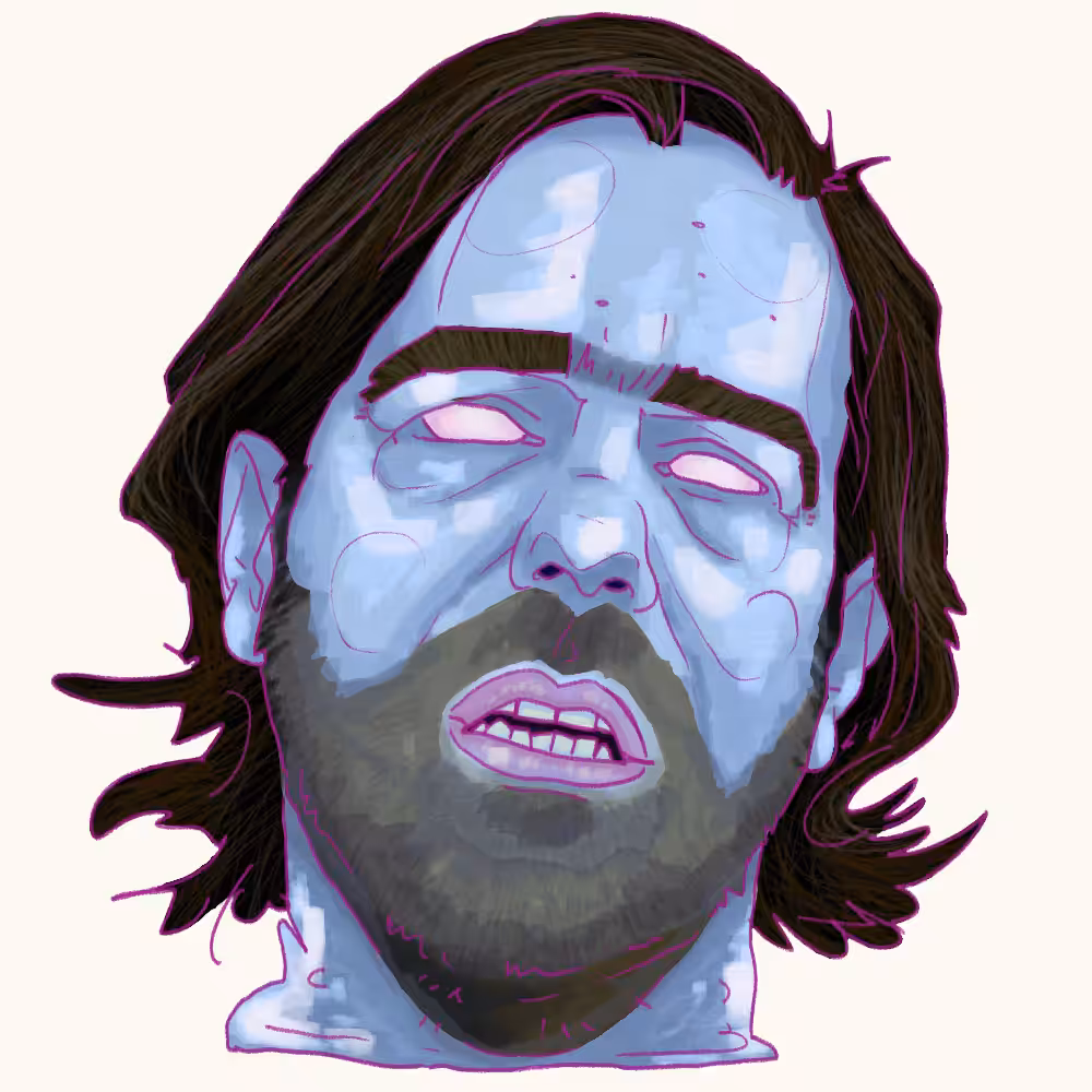 La cabeza muerta de Nicolás 