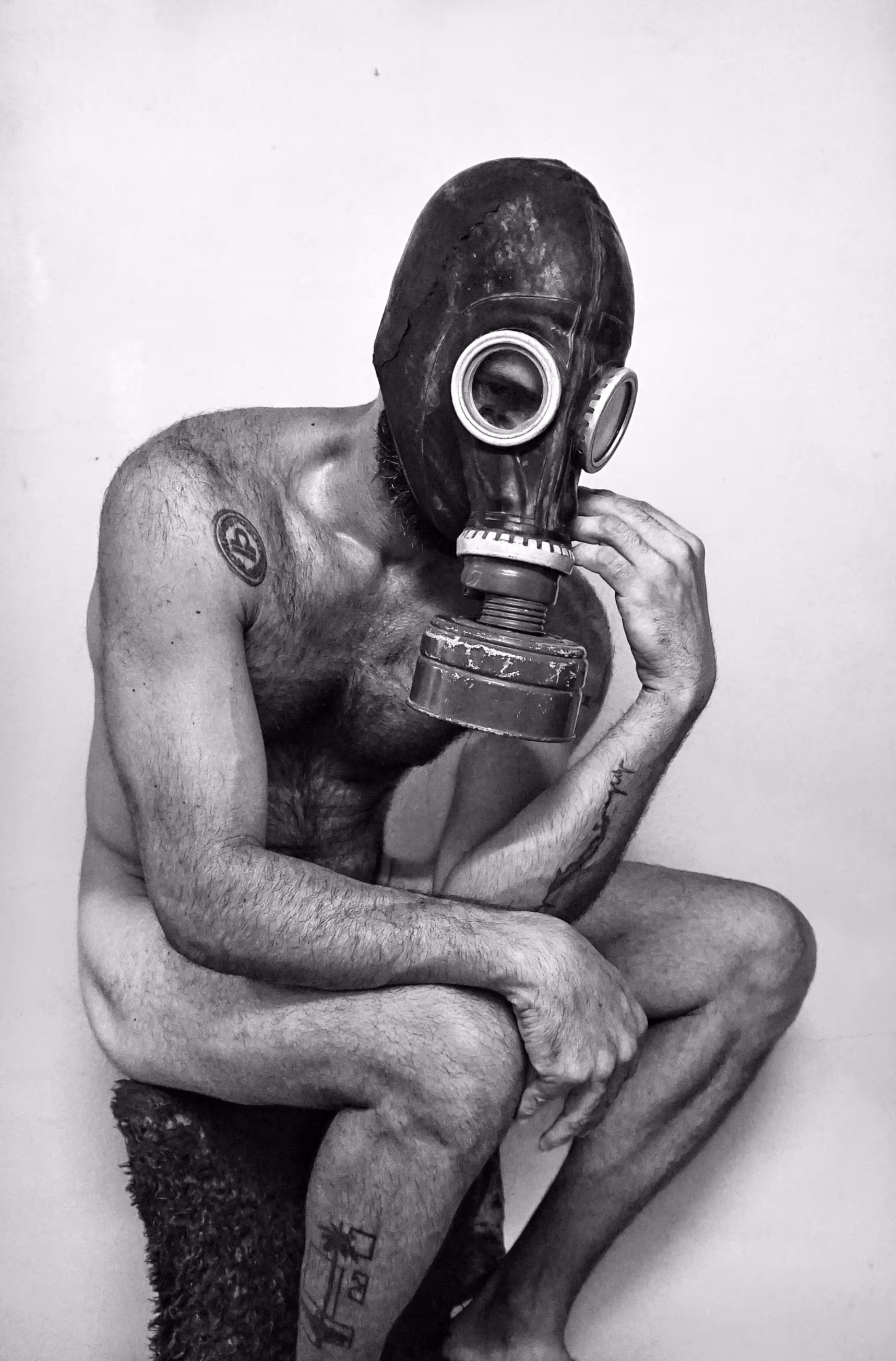 From the Anachronic series. Tribute to Rodin