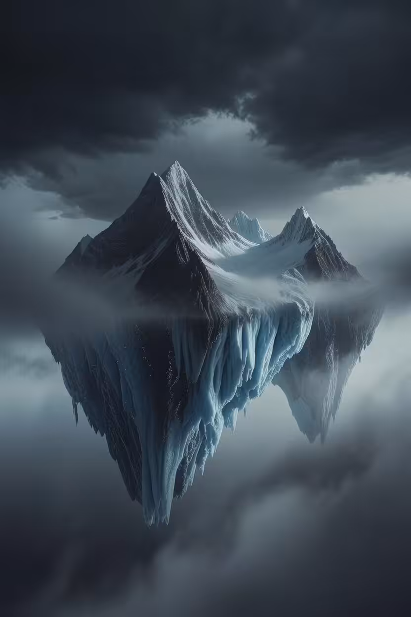 Floating mountains