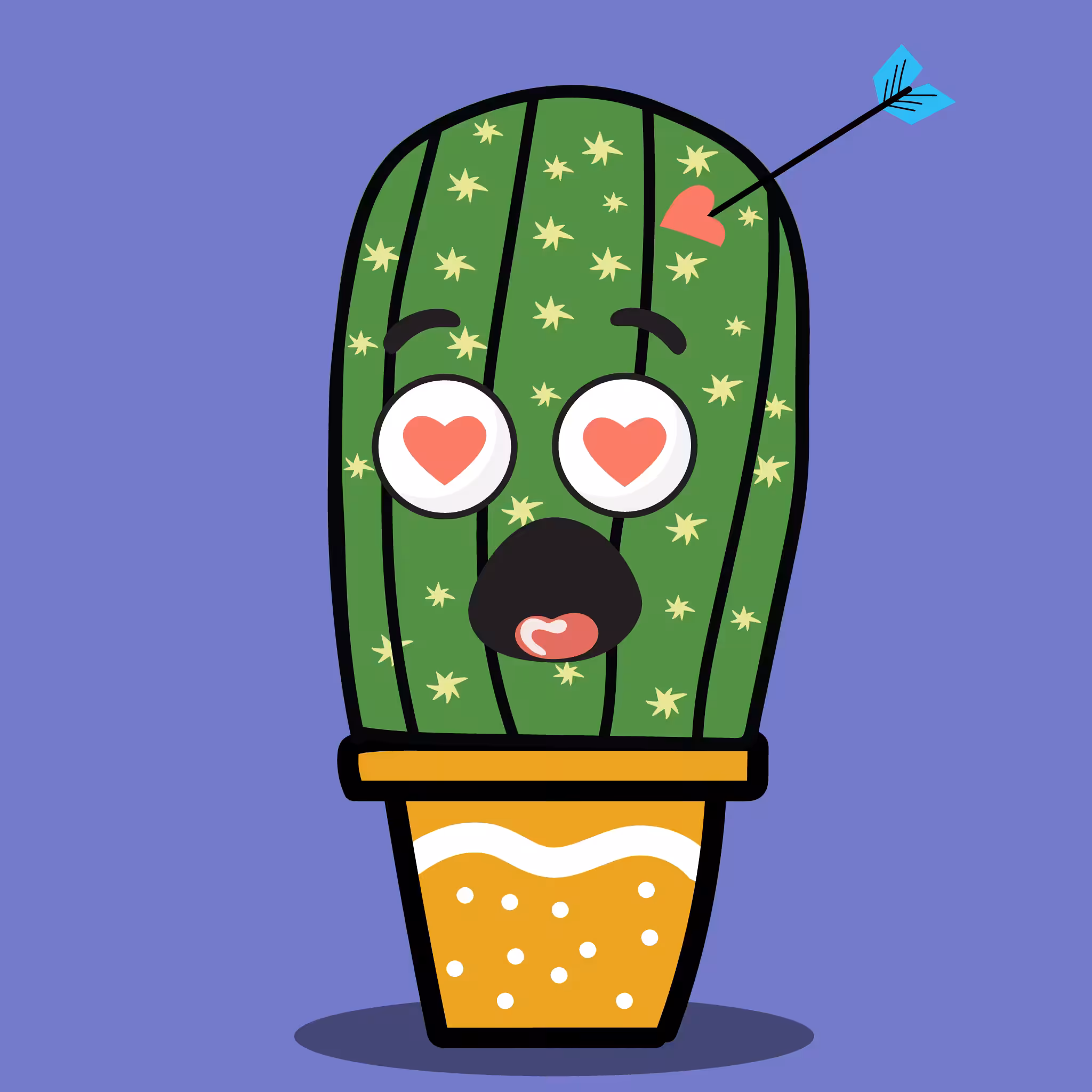 Funny Cactus #0012