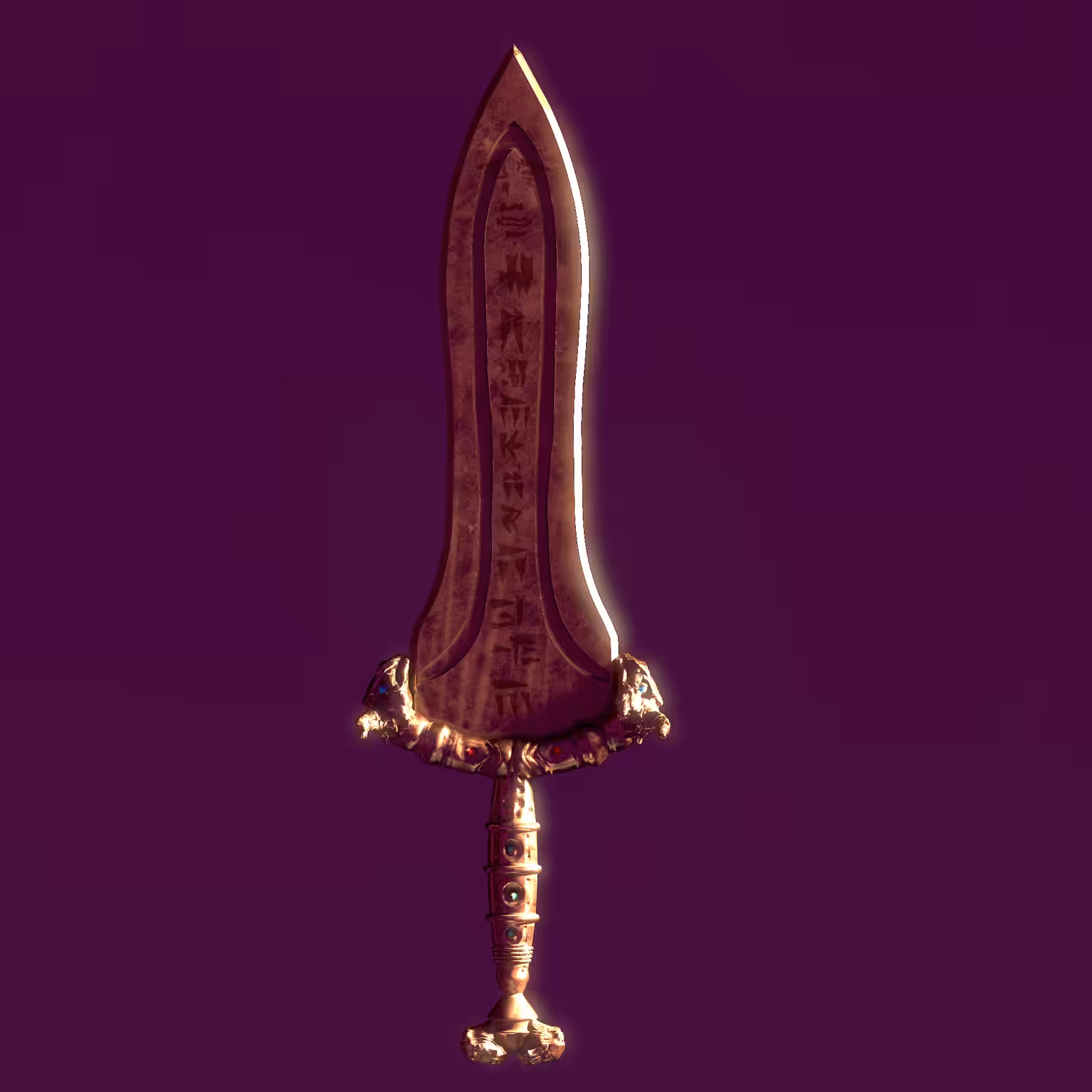 Ha-Kha-Ma-Ne-Shi inspired sword