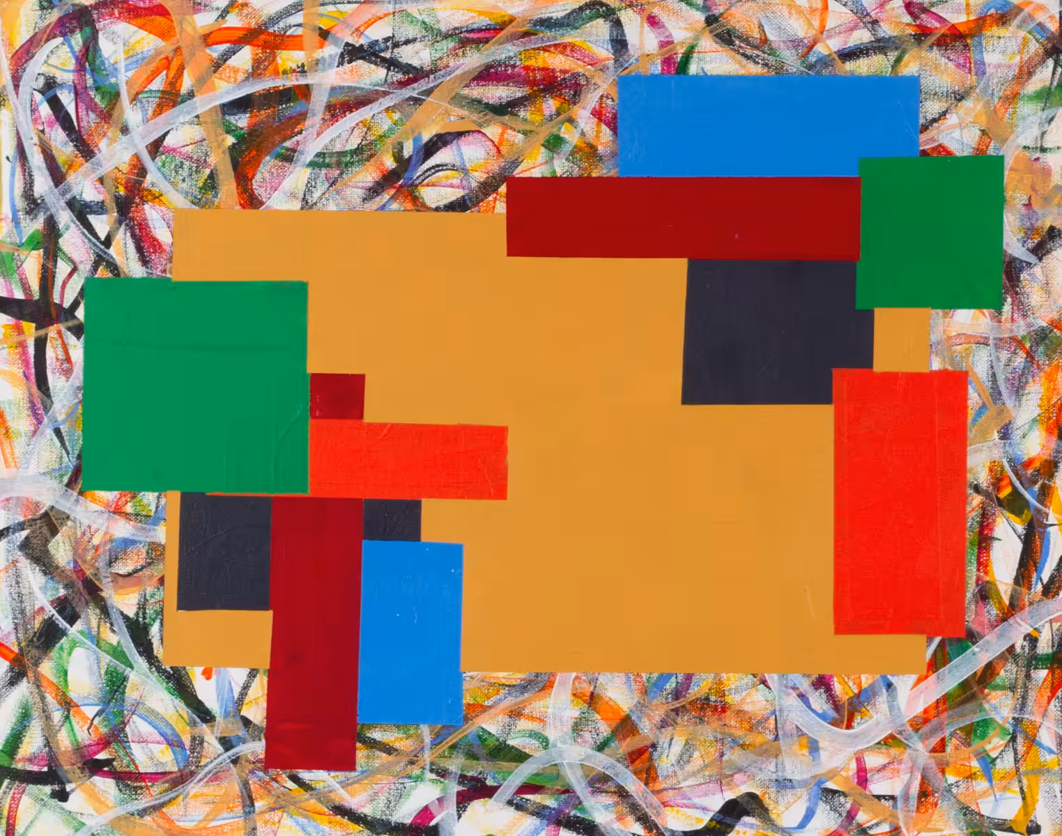 Abstract Middle Shapes 