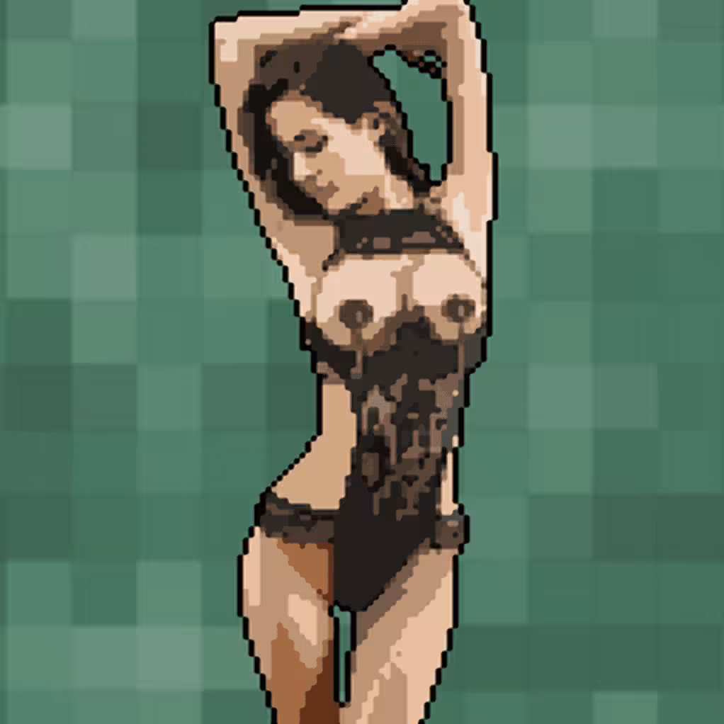 Hannah #89 Pixel Girl