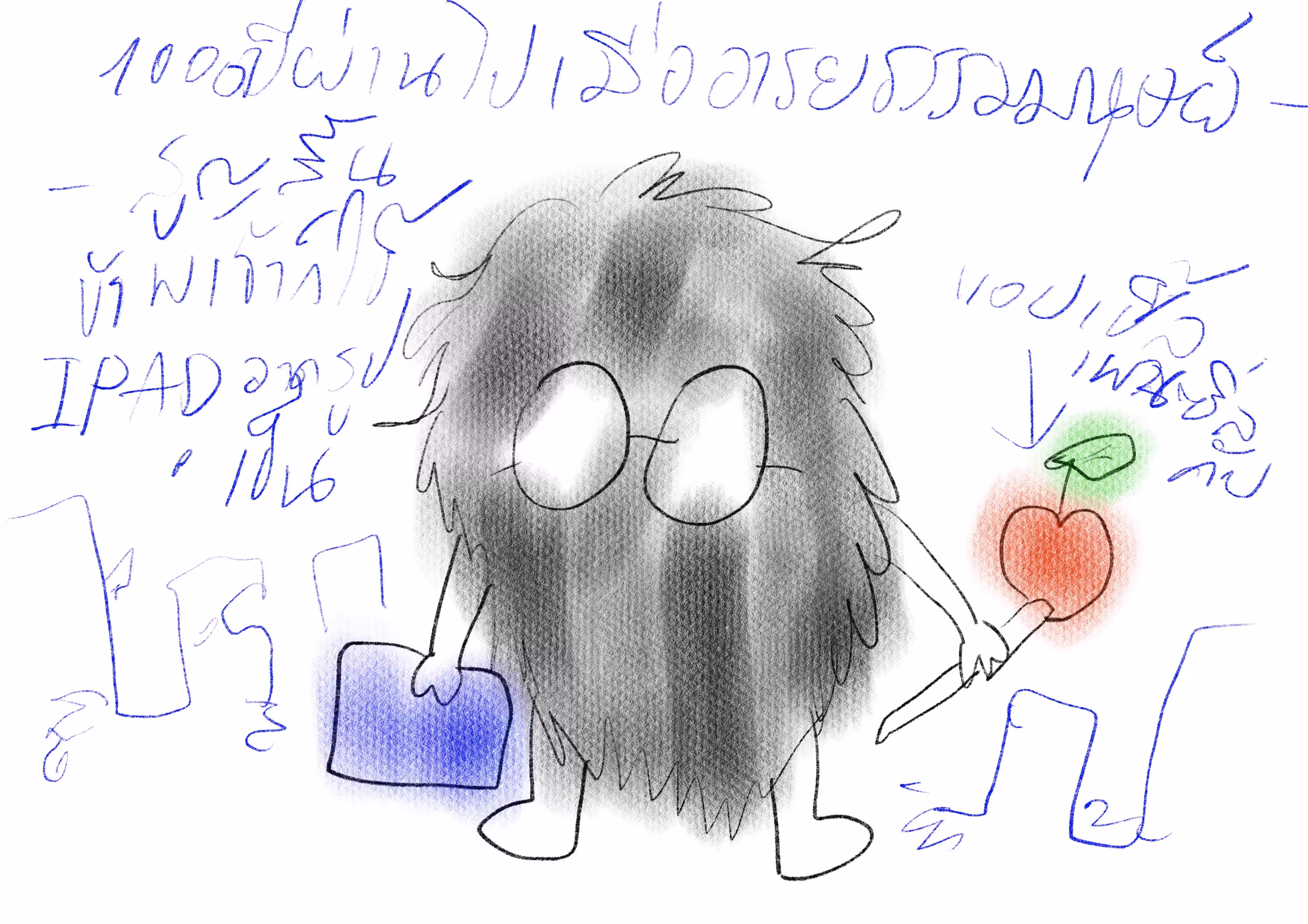 My First drawing on Ipad pro No.1