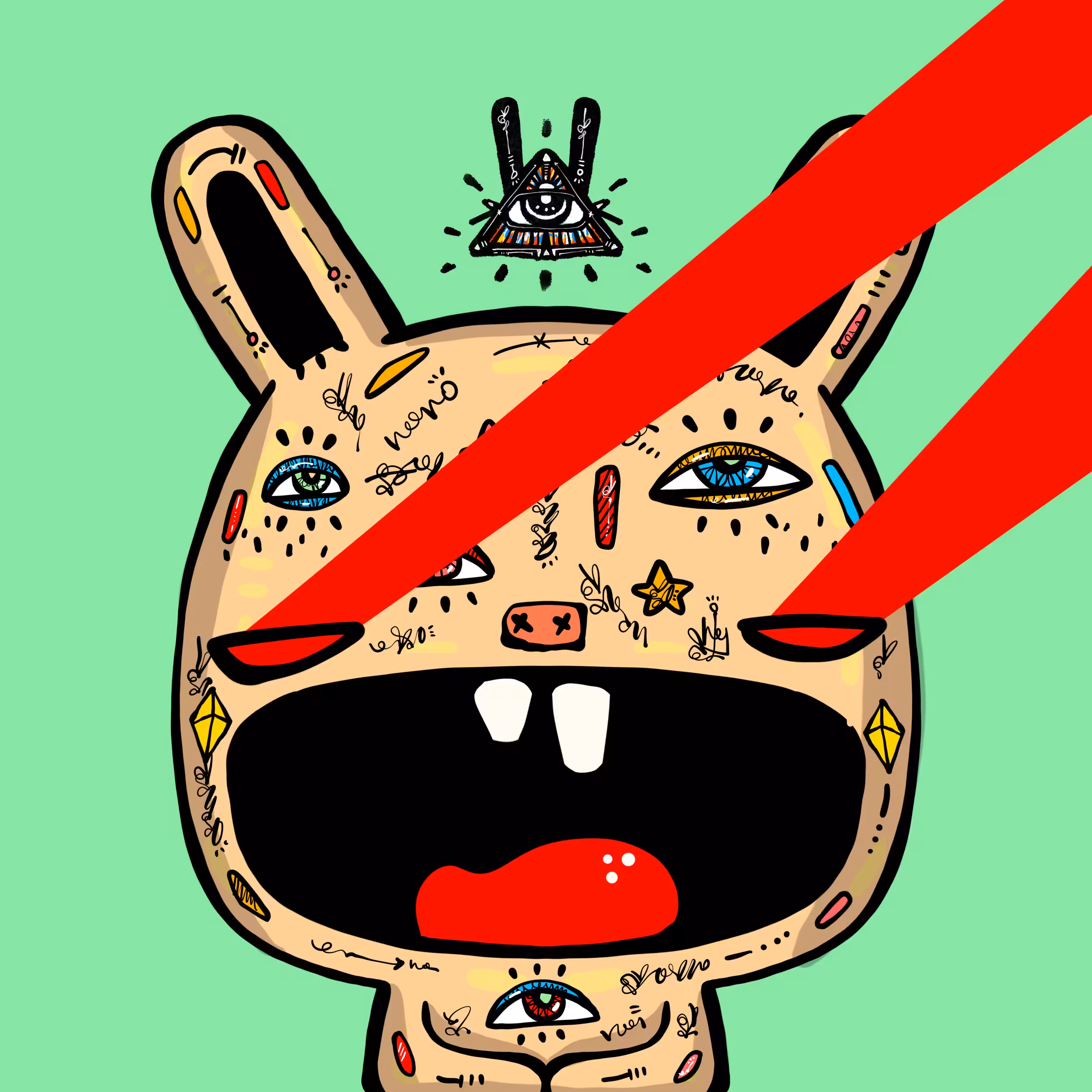 TOKYO PUNKS | BAD BUNNIES: TKP BAD BUNNY #0129