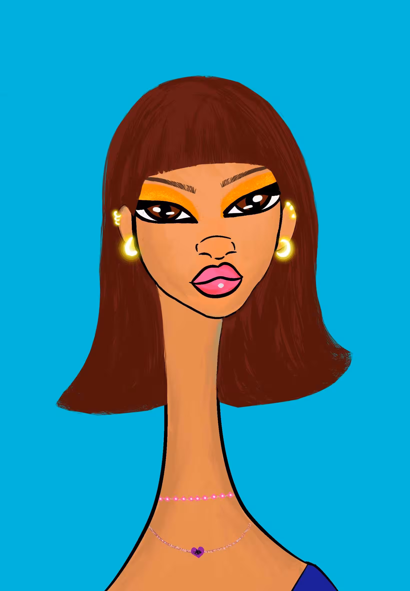 Long Neckie Lady #2011