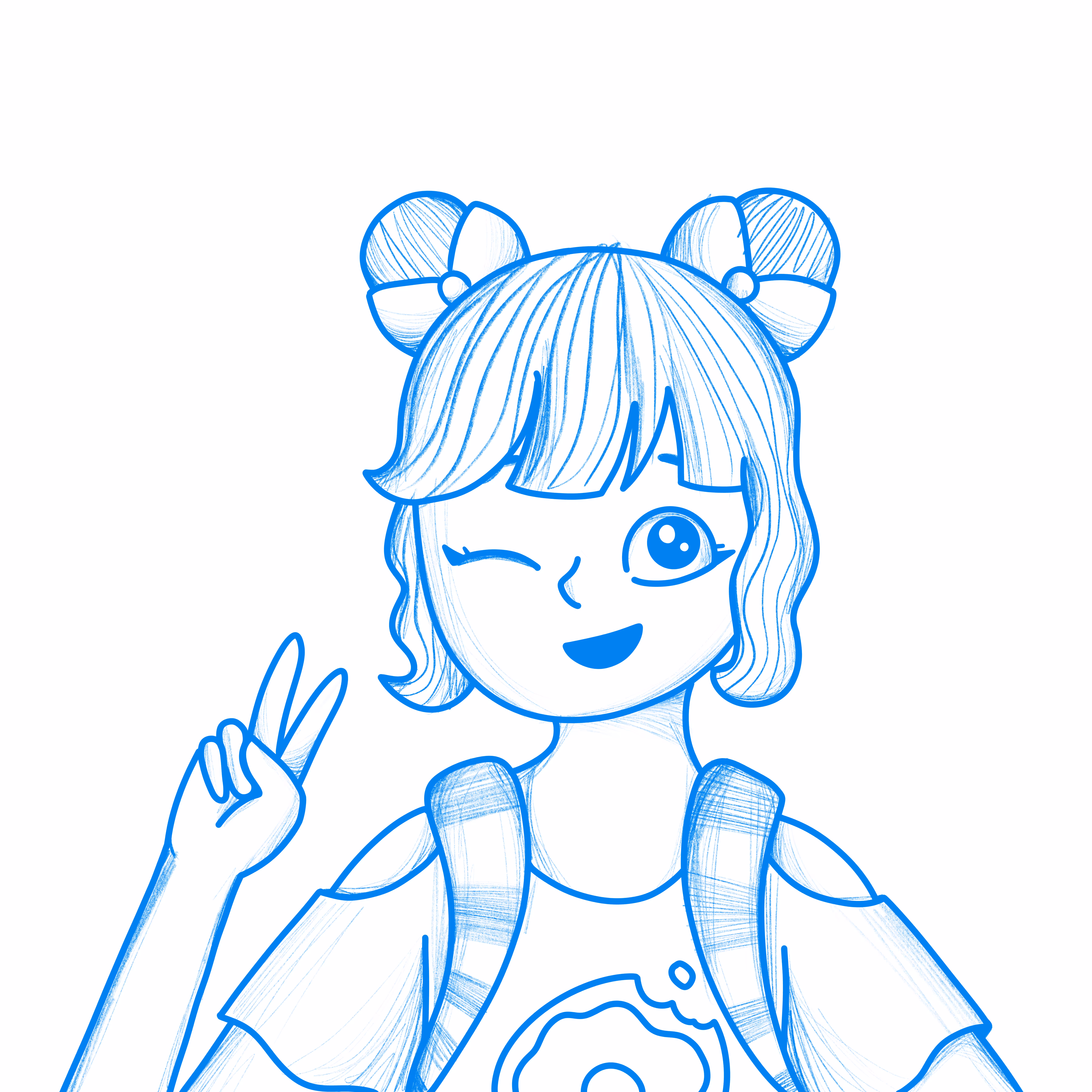 Ava Back to School Sketch