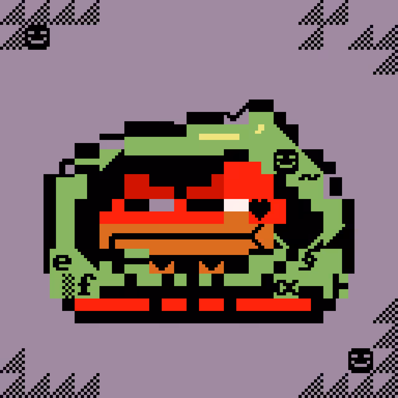 ASCII CrypToadz #163