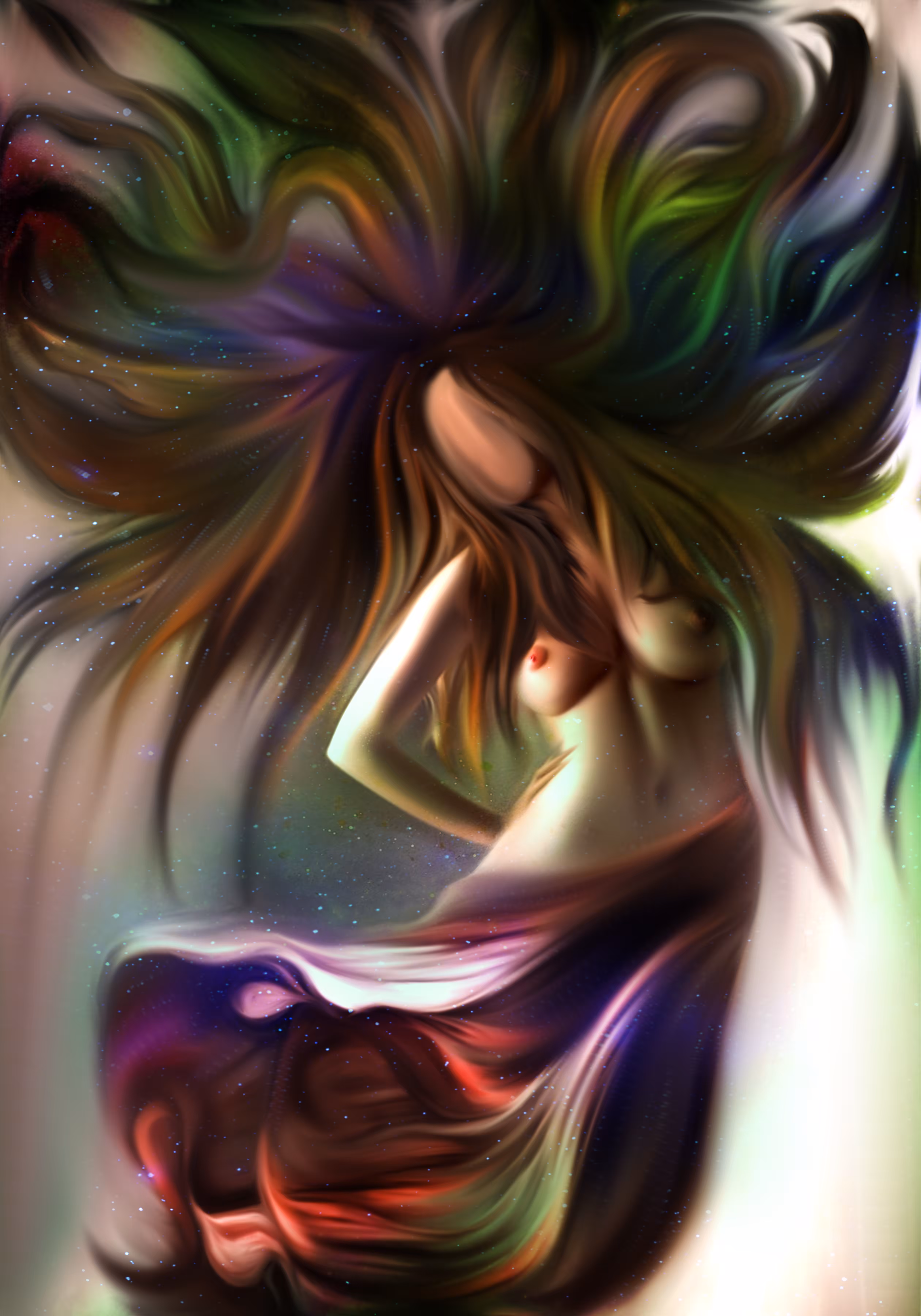 Digital Art: wave of love