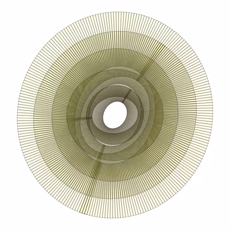 Moiré_Ellipses_Light #7