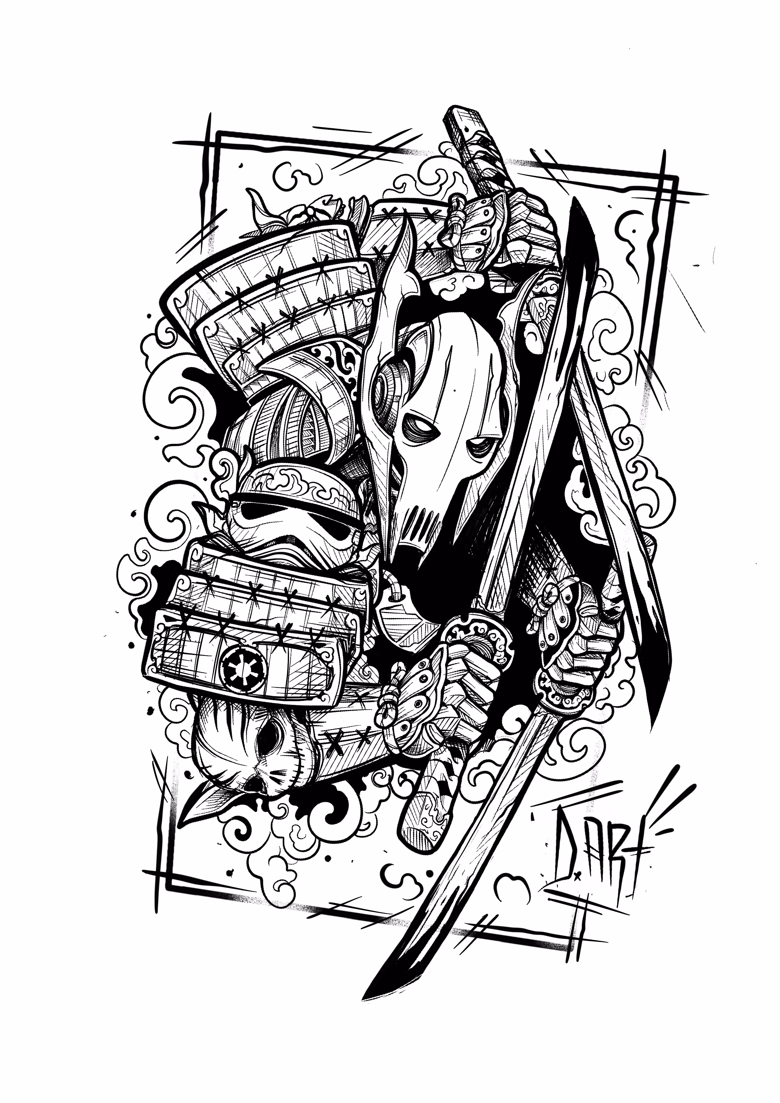 D.Art #9 - Samurai Grievous