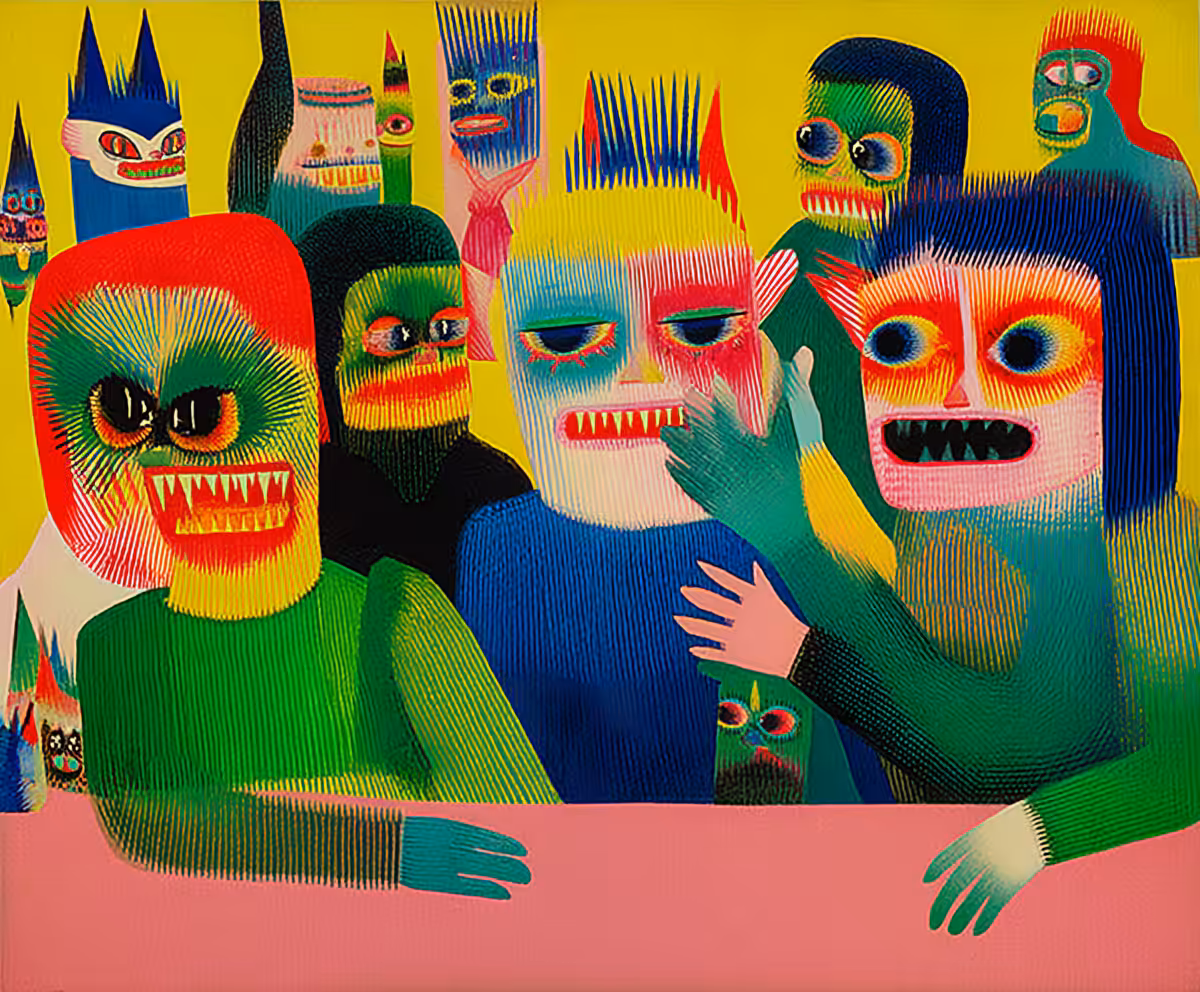 face invader # 1207