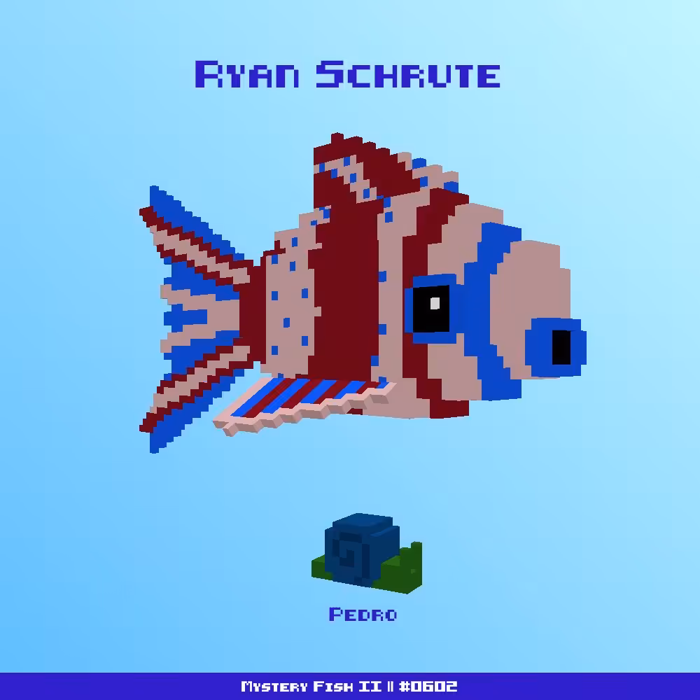 Ryan Schrute :: Mystery Fish 0602/1000 