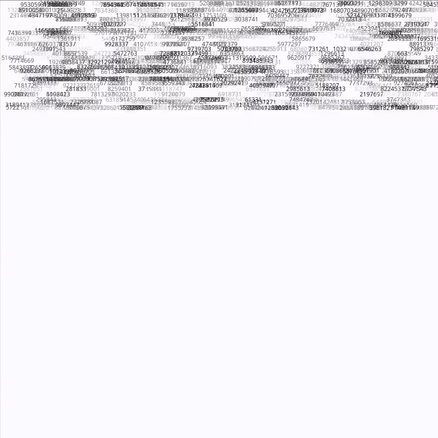 Painting by Random Prime Numbers #5