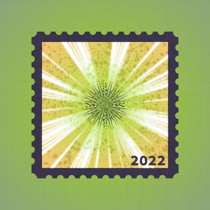 Snowflake stamp #36