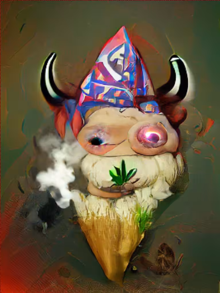 The thinking bull