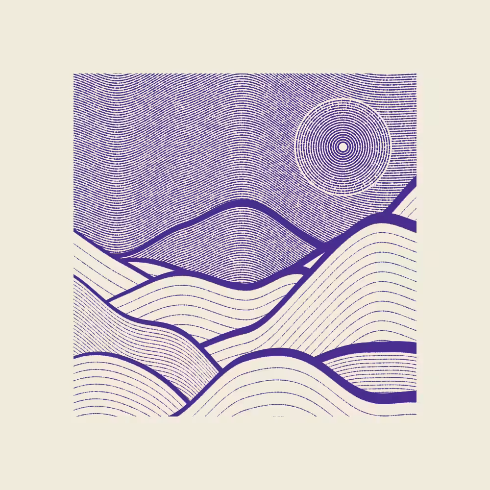 One color sketch #86