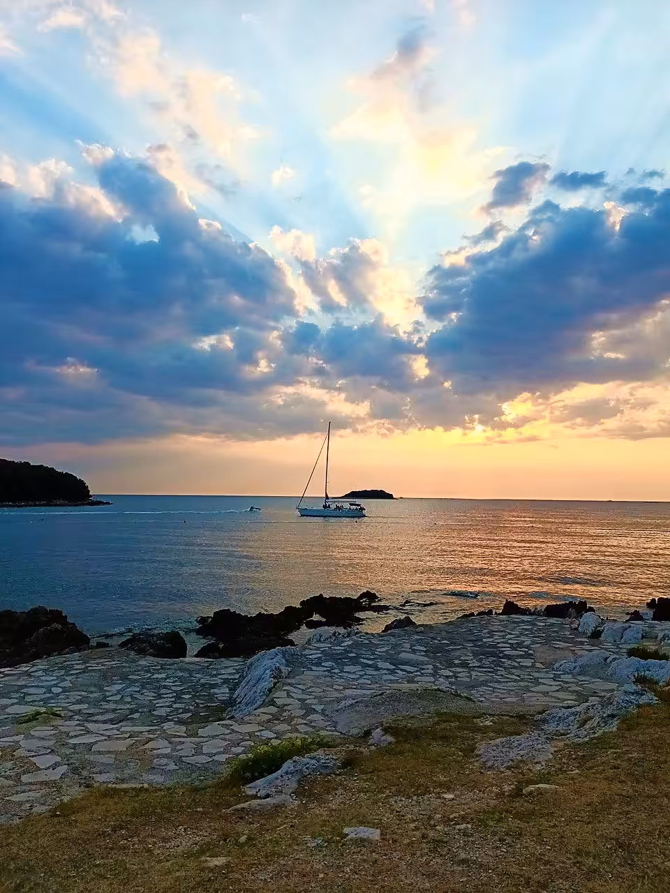 Sea sunset