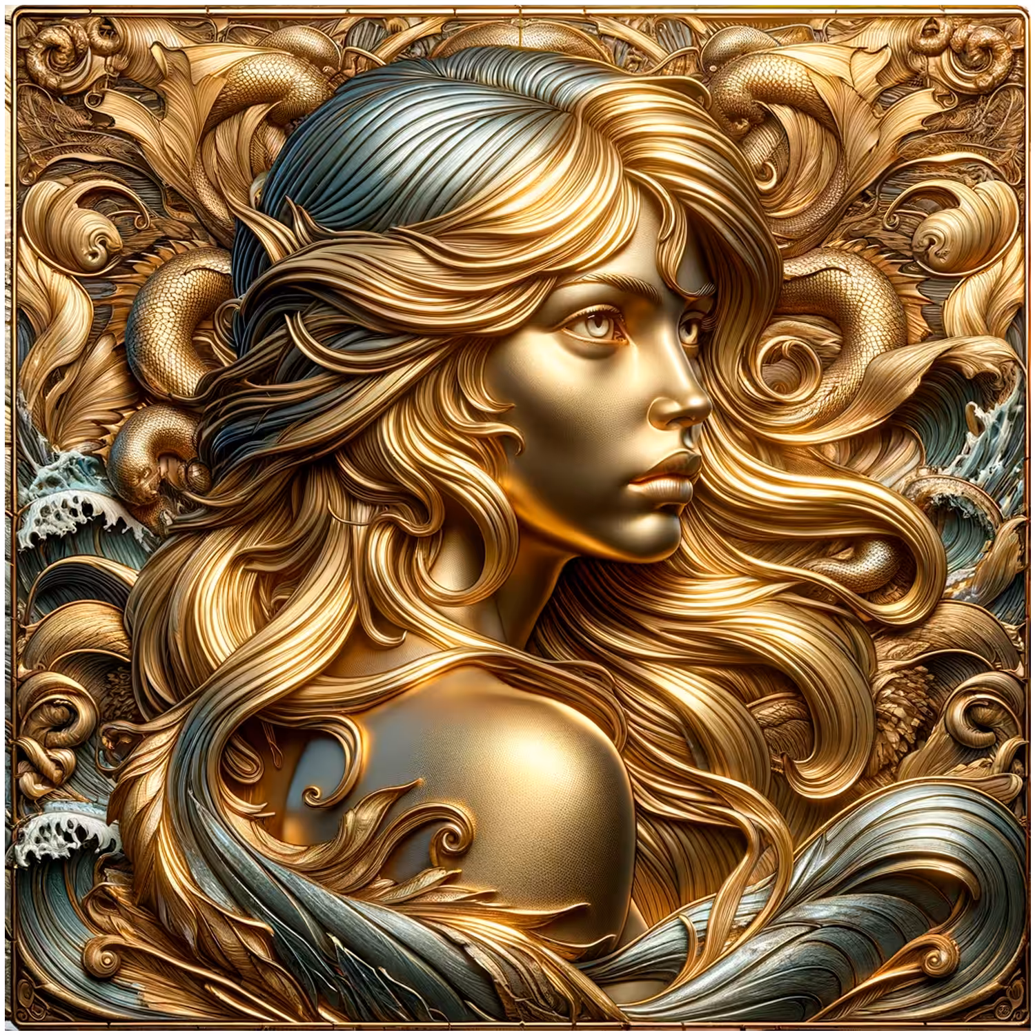 Alchemy Nouveau - Golden Siren