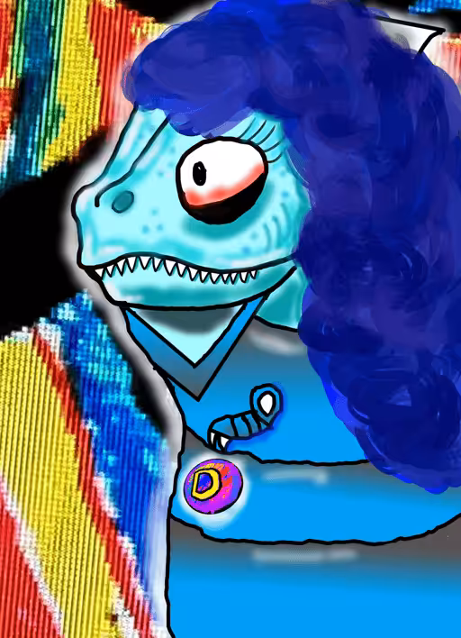 Silly T-Rex No.#72  I’m  im shark rex