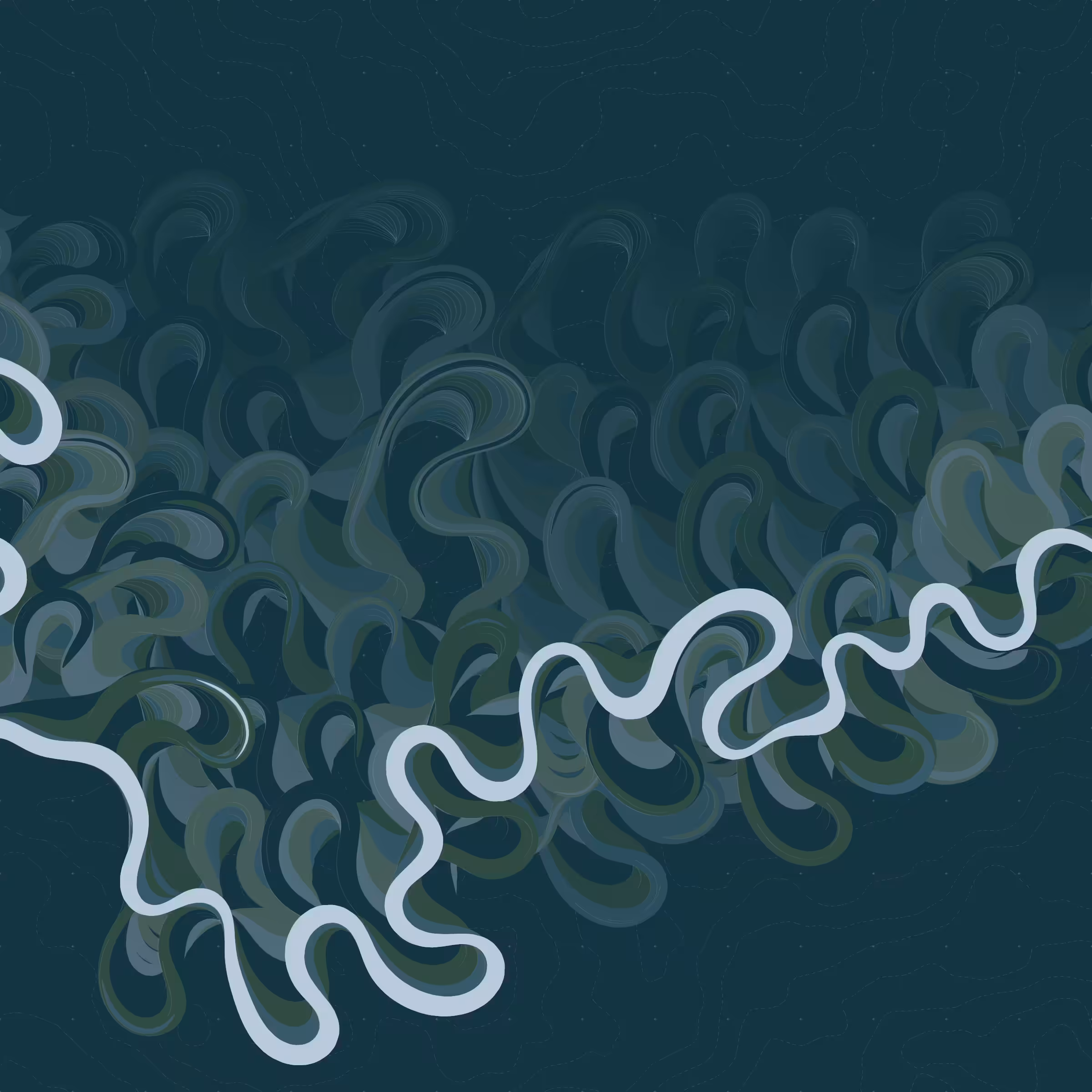 Ancient Courses of Fictional Rivers #581