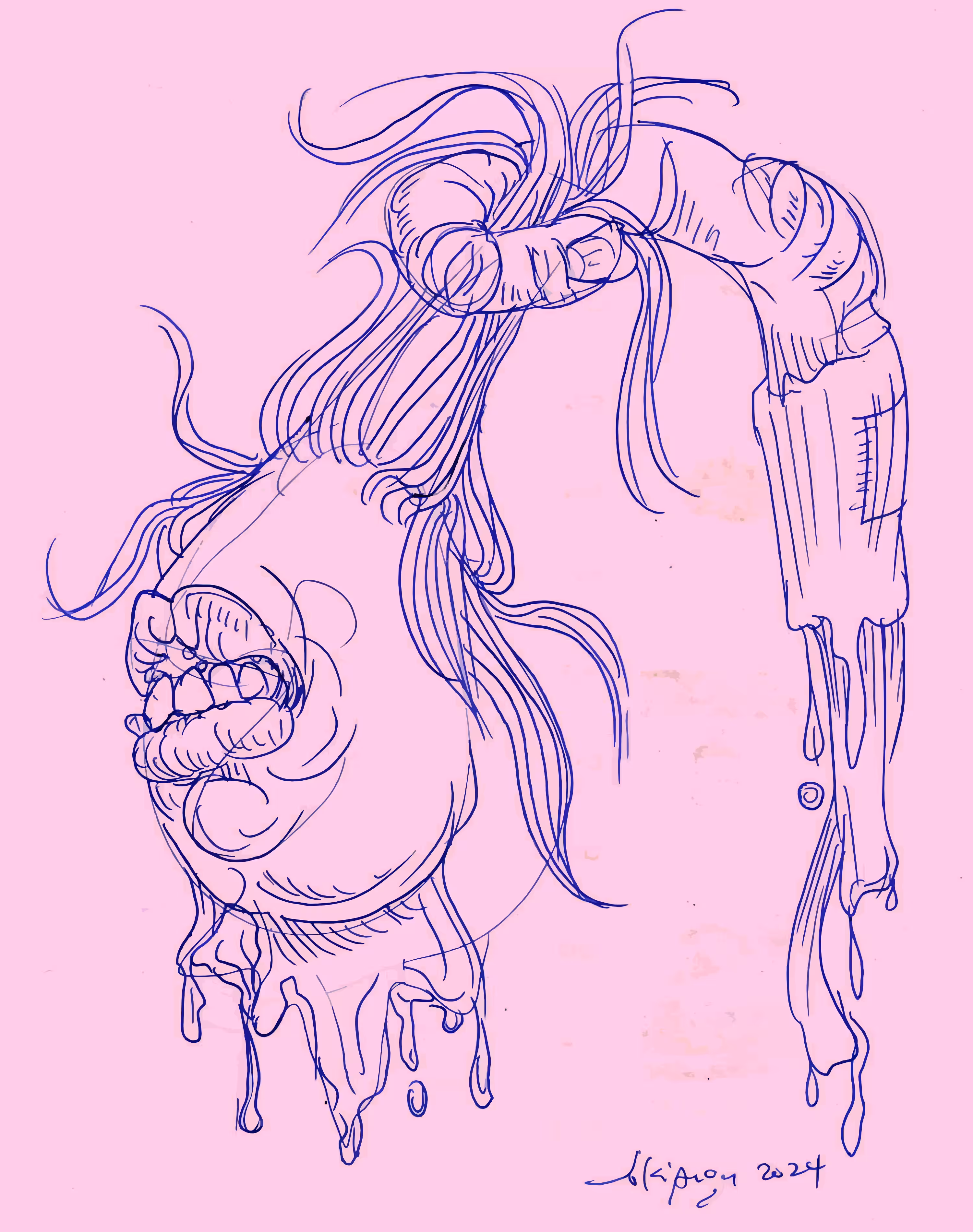 my head