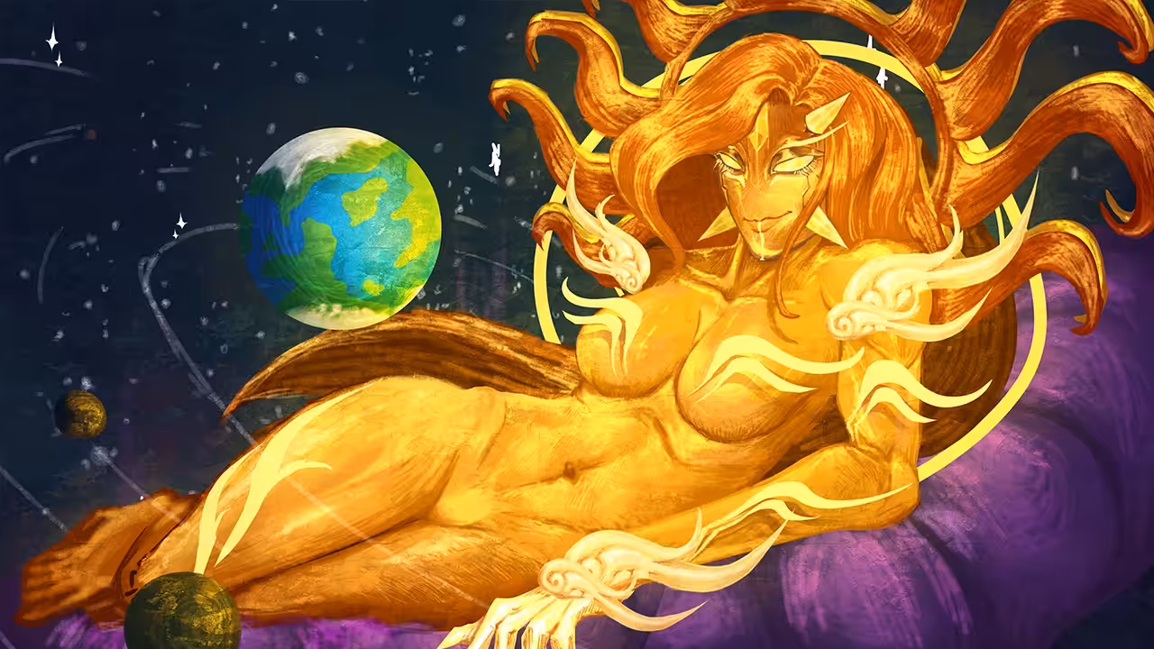 The sun