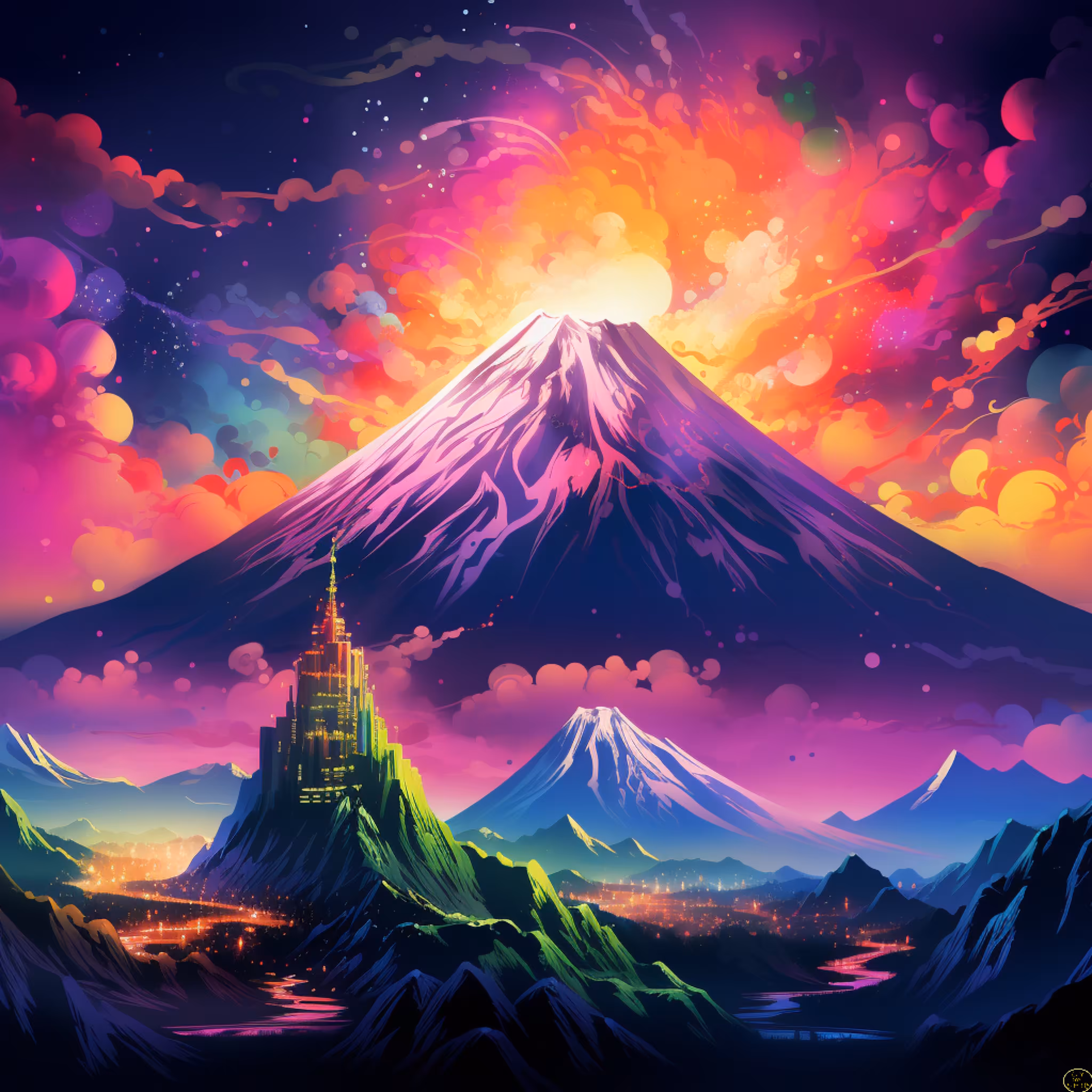 Neon Landscapes 