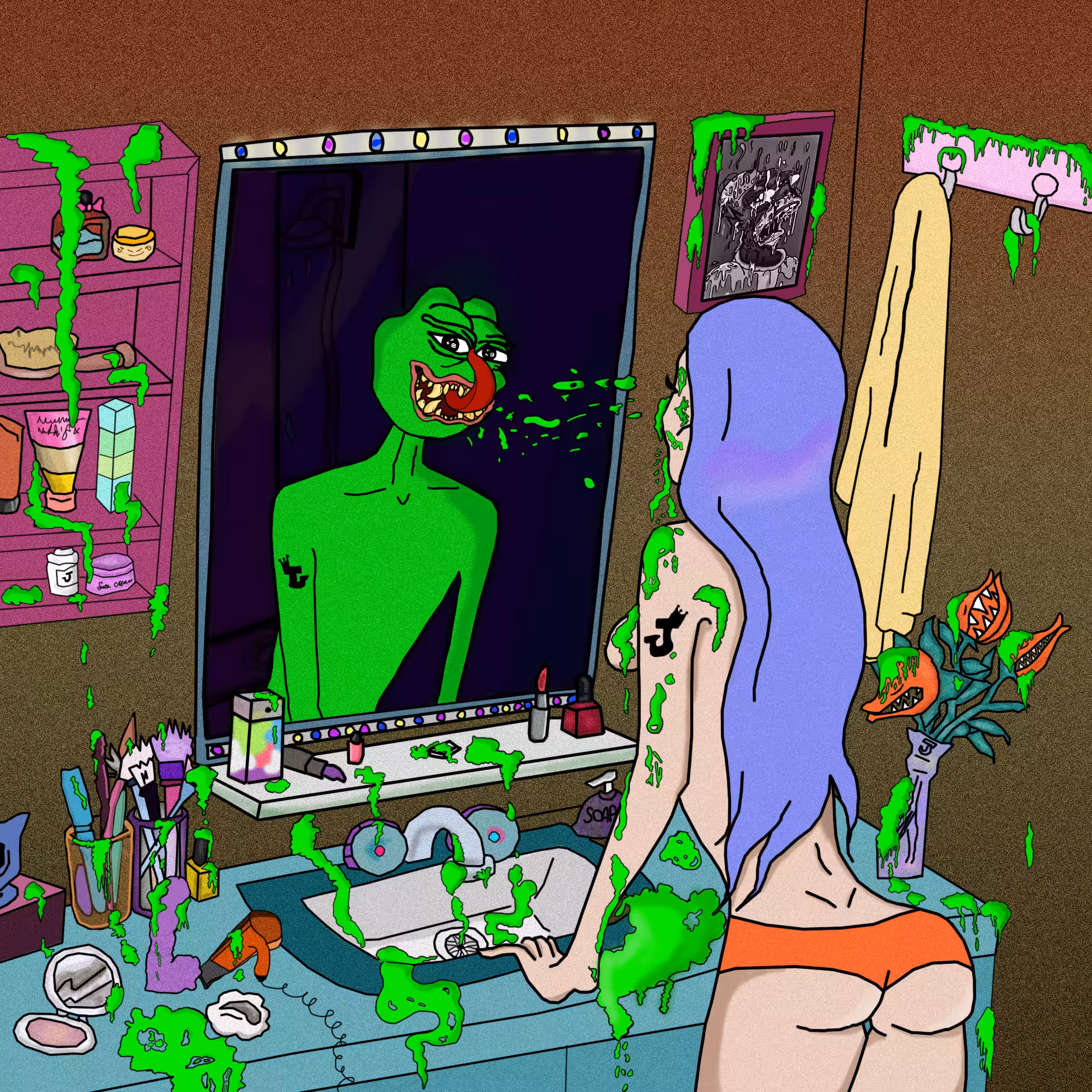 Pepe Virus #4 - Virus is inside