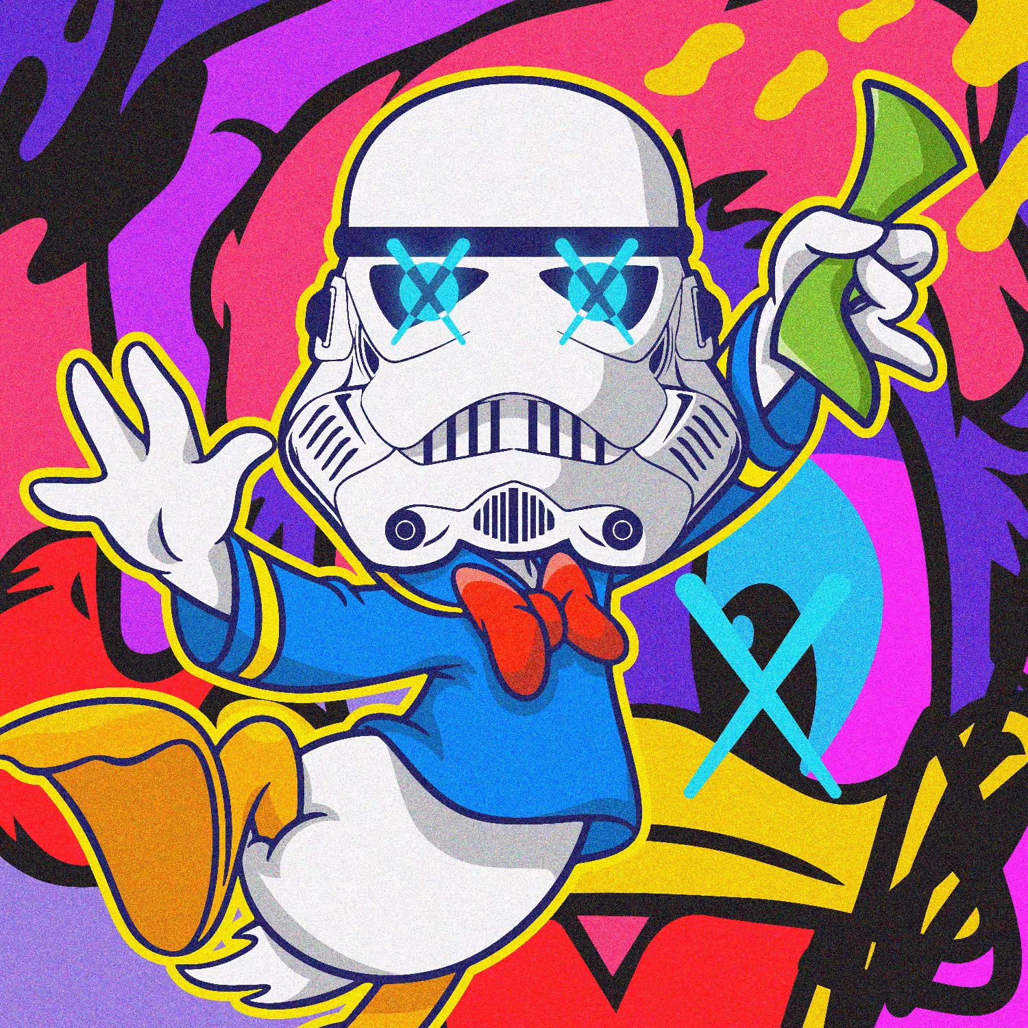 Mr.Ducktrooper got cahs in hand