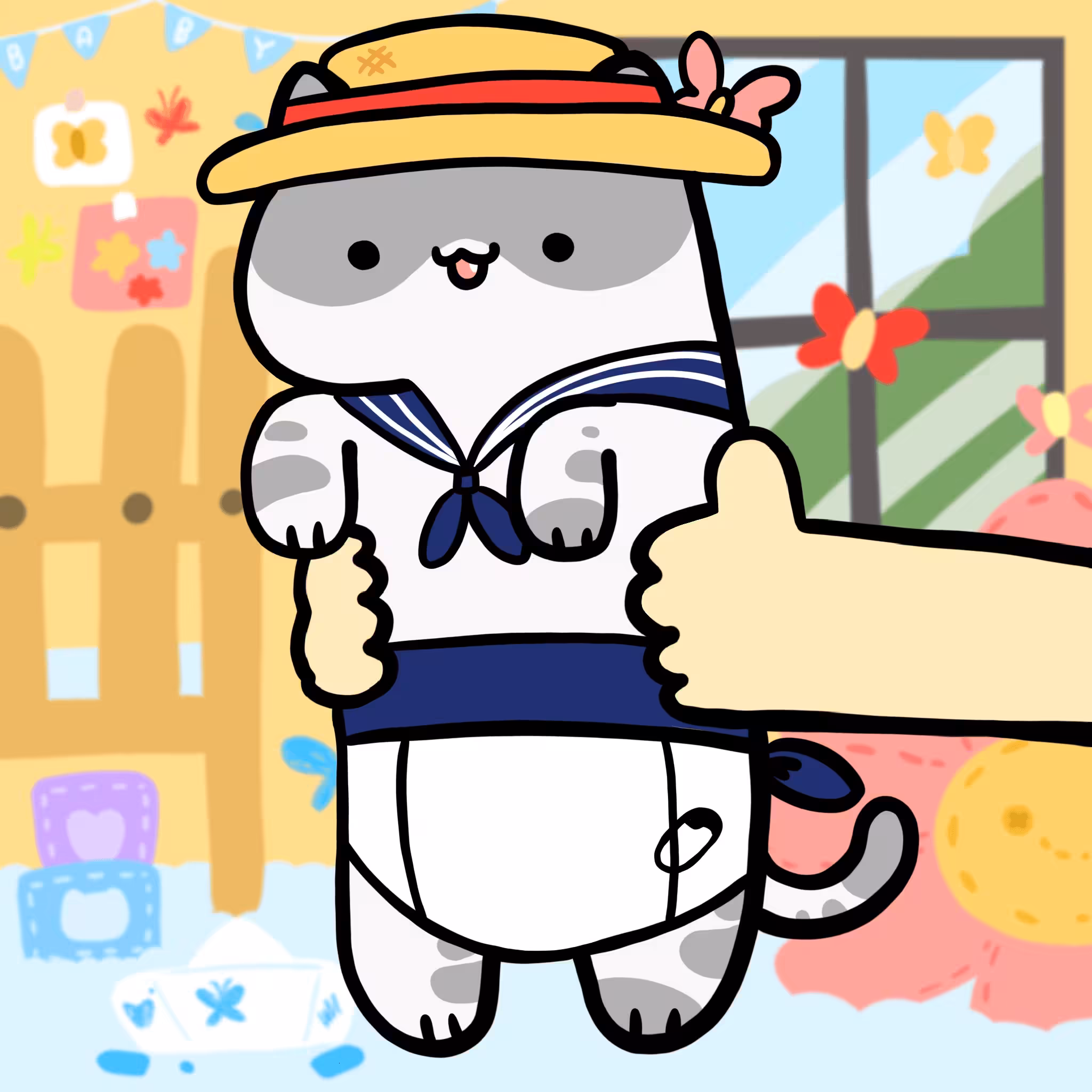 Baby long long cat #15