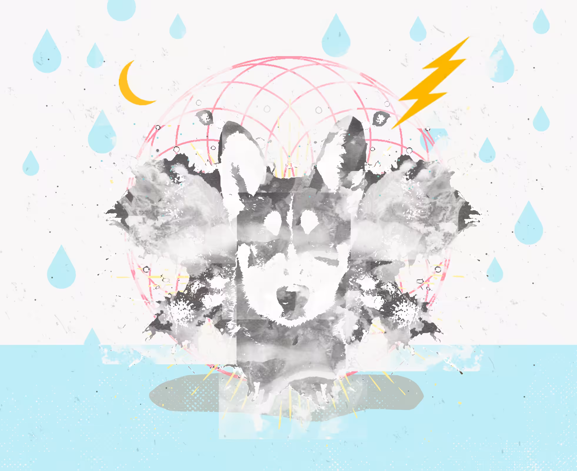 WOLVES IN THE RAIN