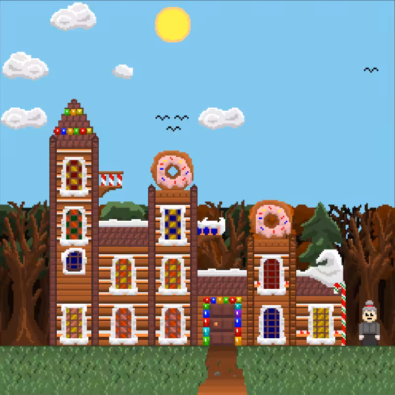 2D Mansion Candy House #34