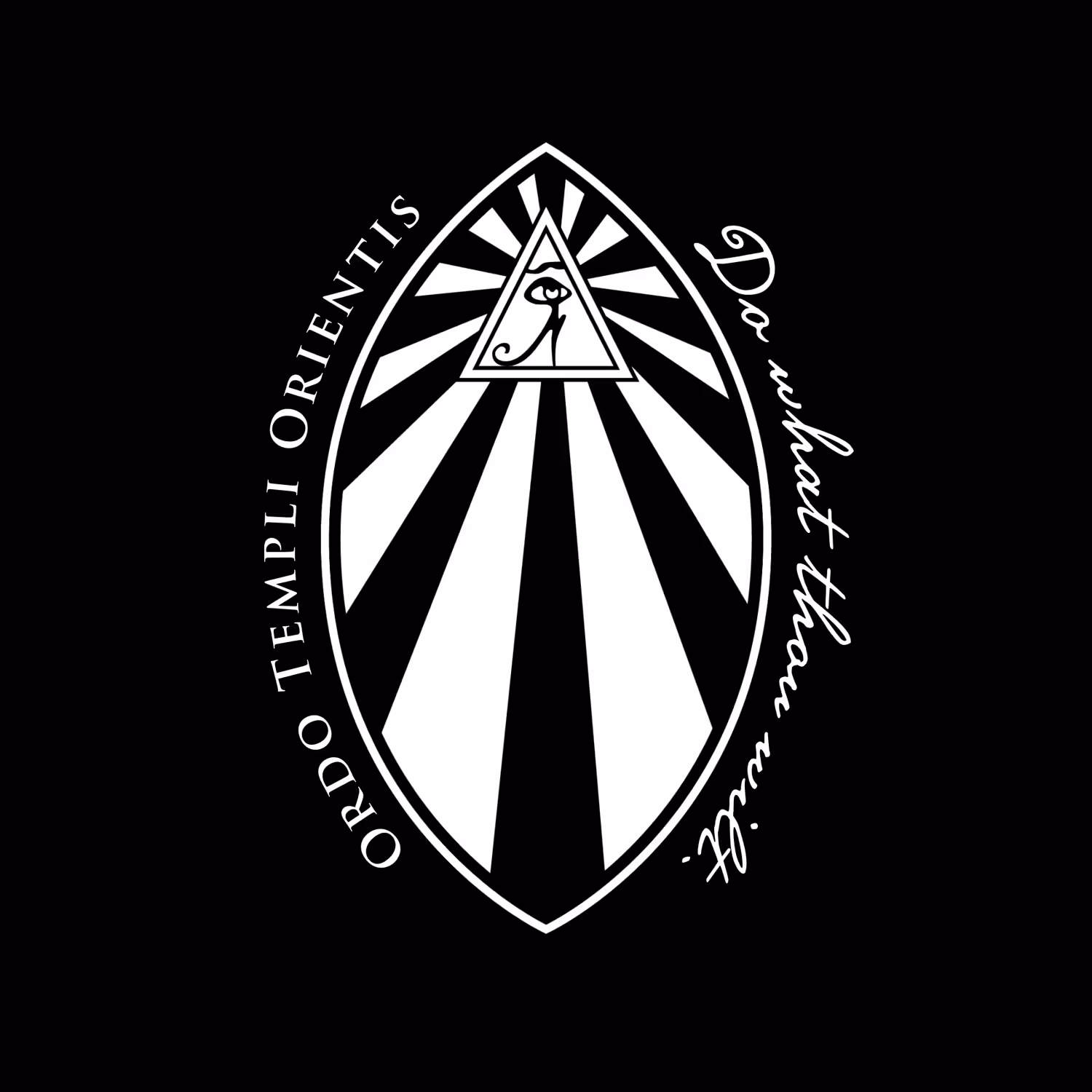Ordo Templi Orientis (Secret Societies)B&W-Version