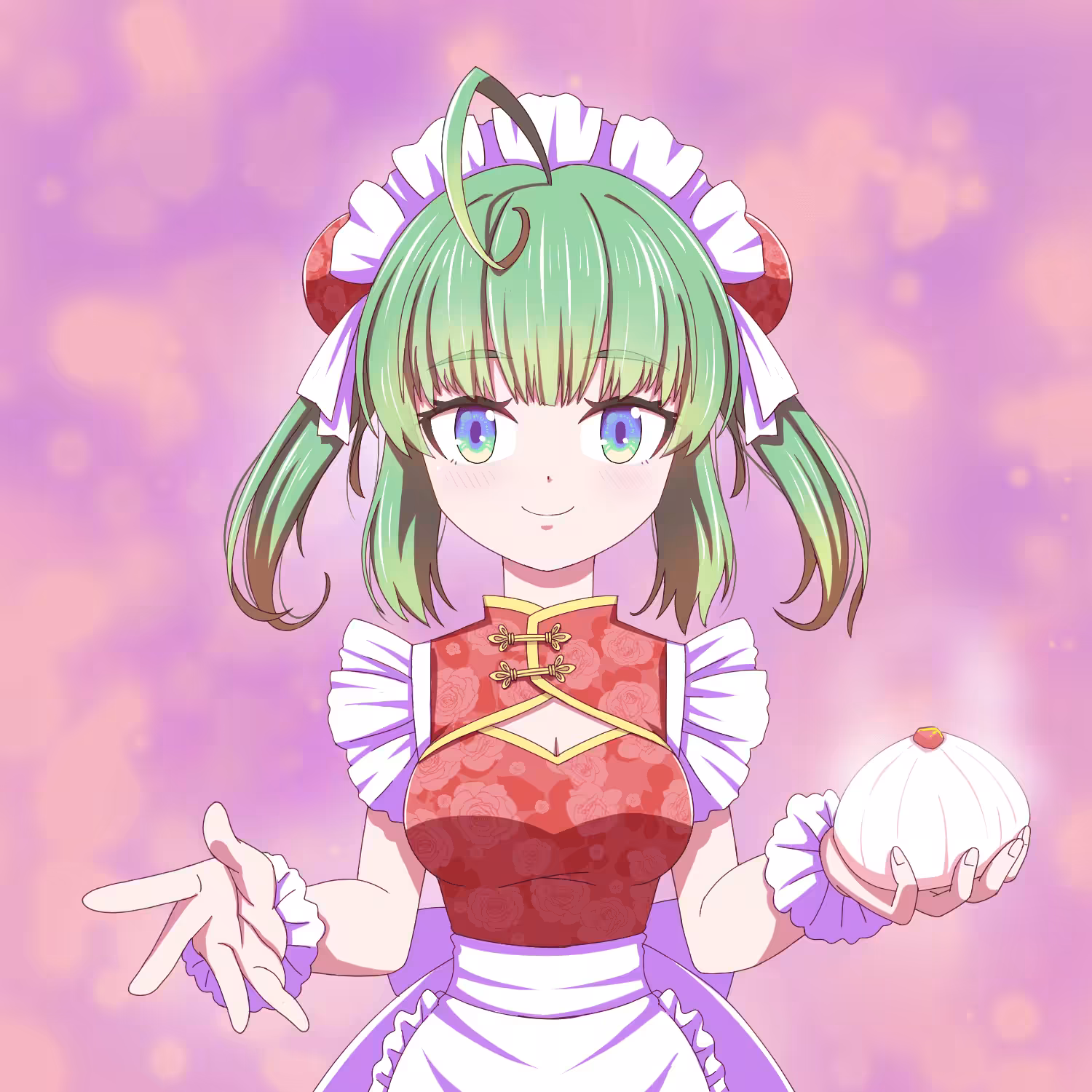 Maid Chinese dress #1
