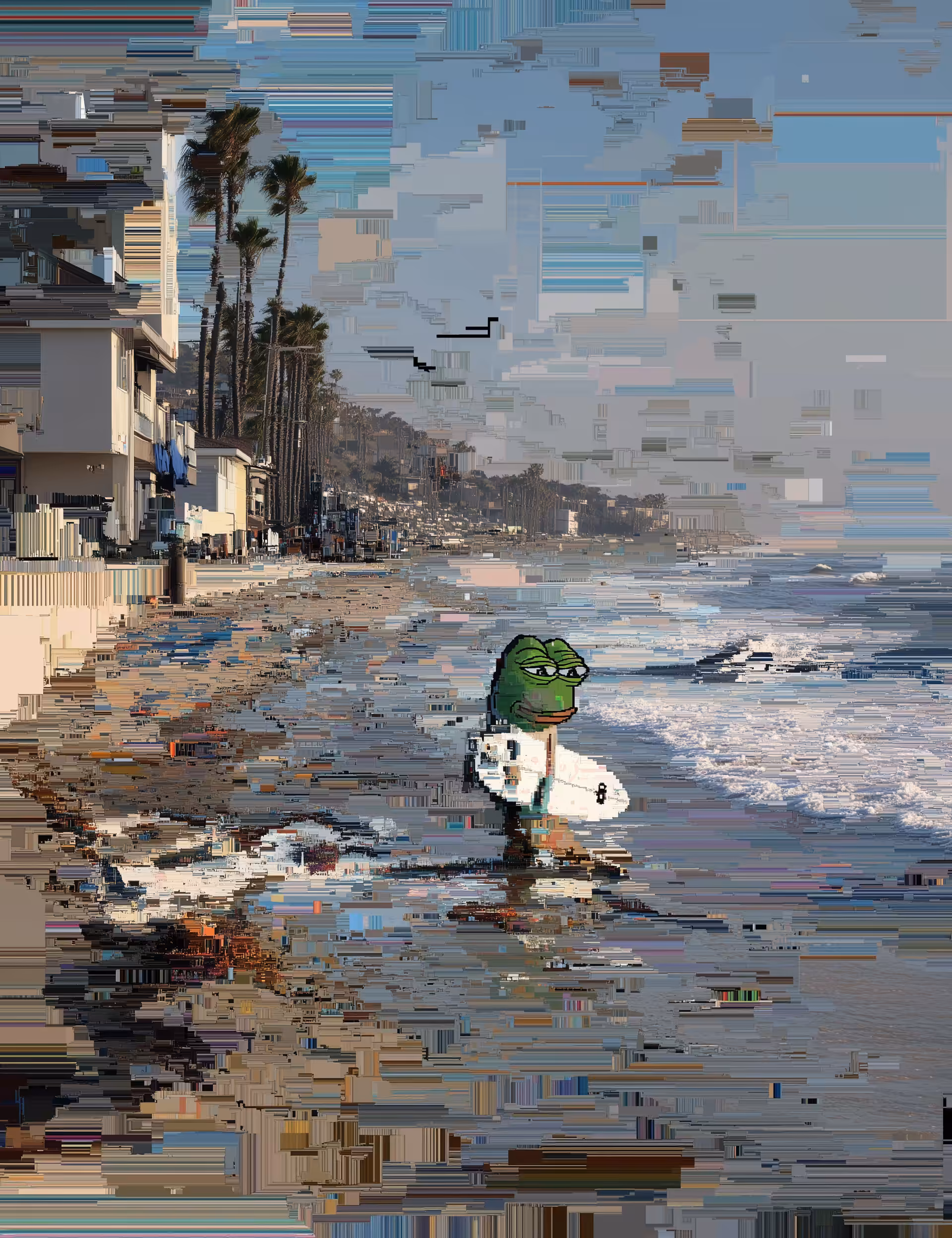 Pixel Pepe The Frog: Pepe Pacific Pride 
