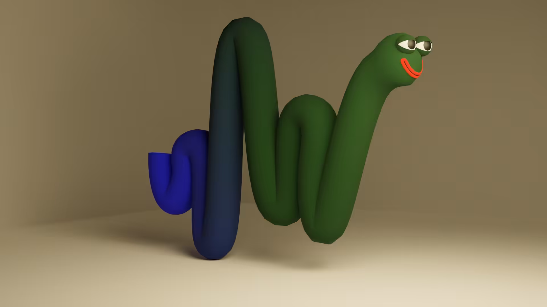 Constructed Squiggle Pepe