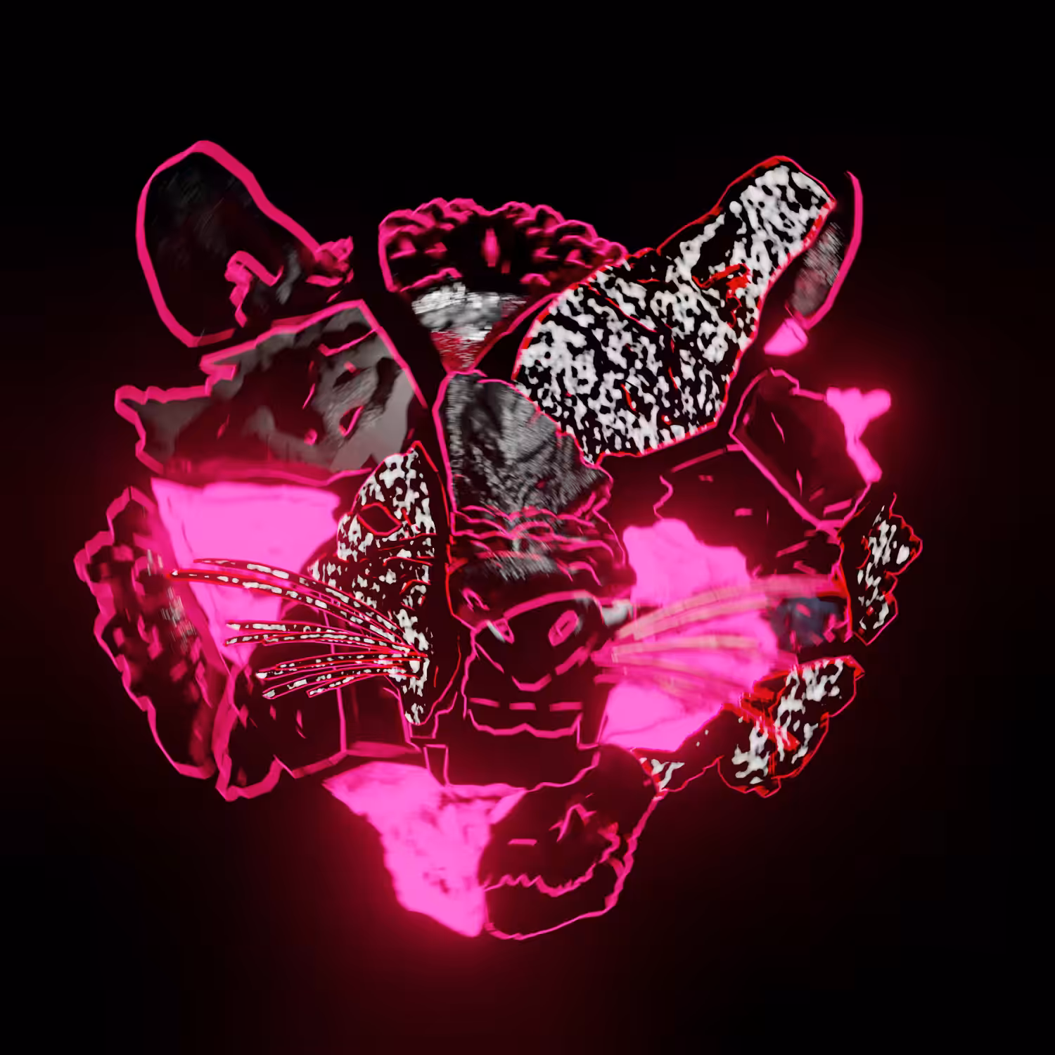 I feel broken (Pink neon edition)