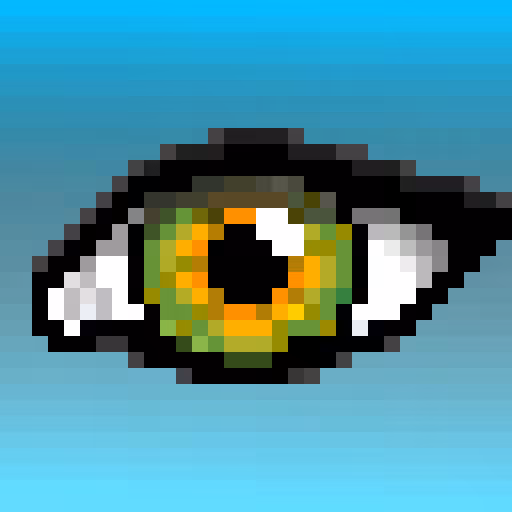 Pixel Hazel Eye