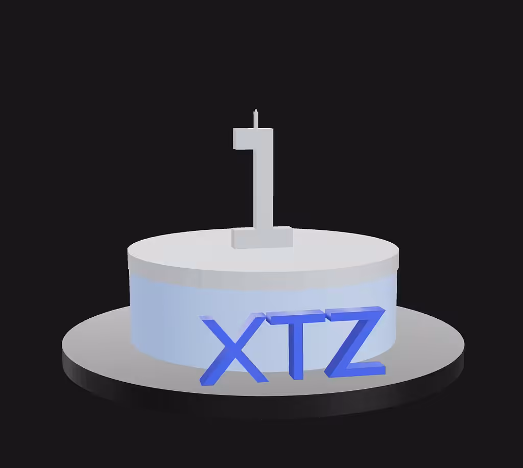 1 year on tezos