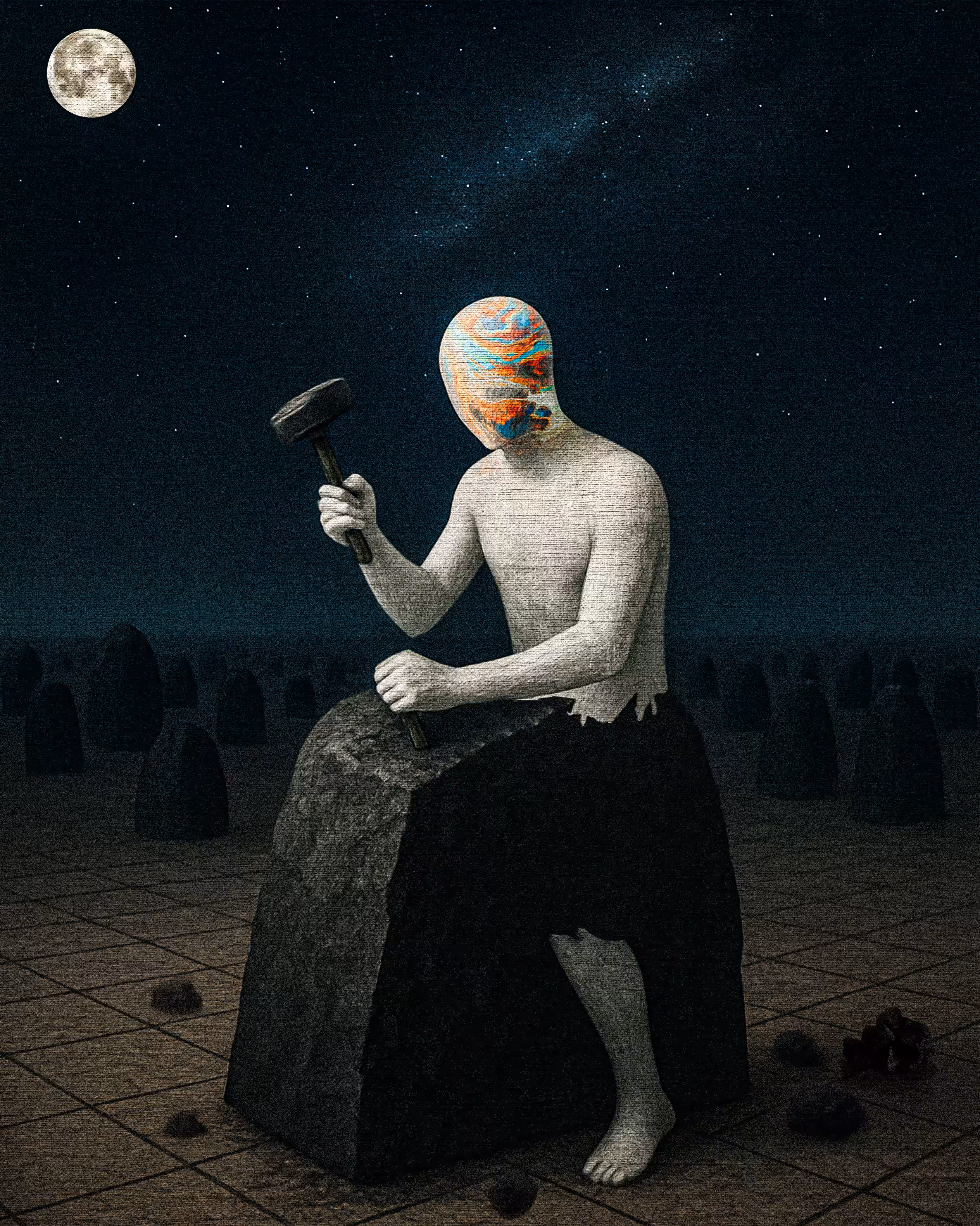 Chiseling the Self
