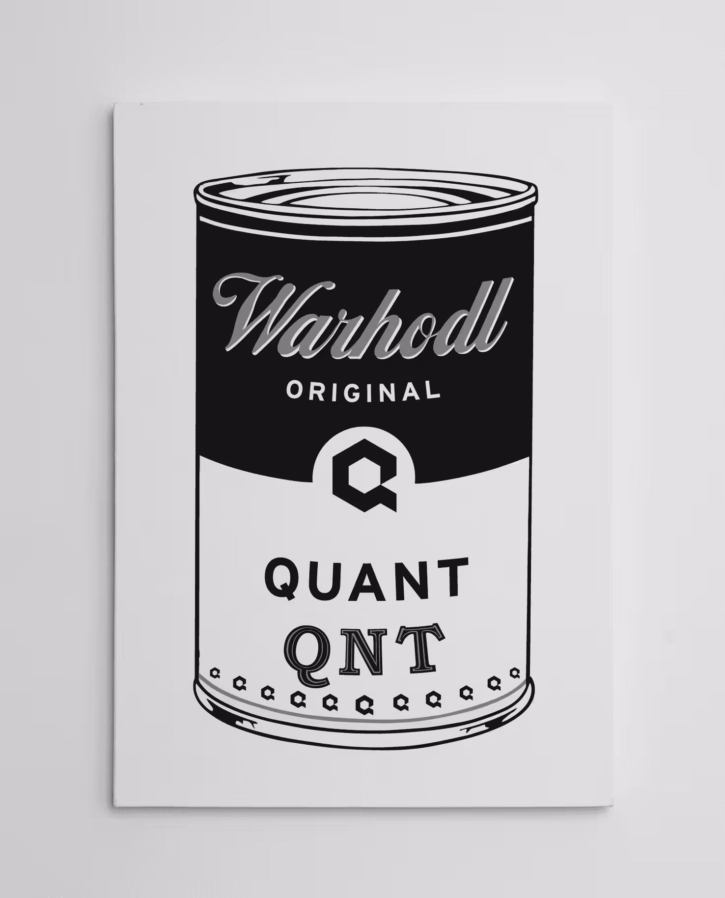 WARHODL Artist Proofs: WARHODL Artist Proof "QUANT" Original Can