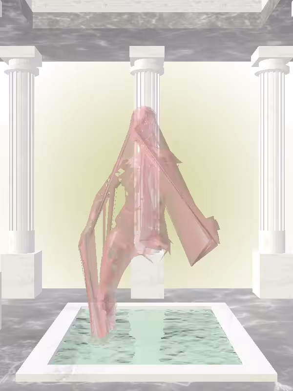 HeavenComputer: The Fading Dancing Sealwax Red Woman #5332