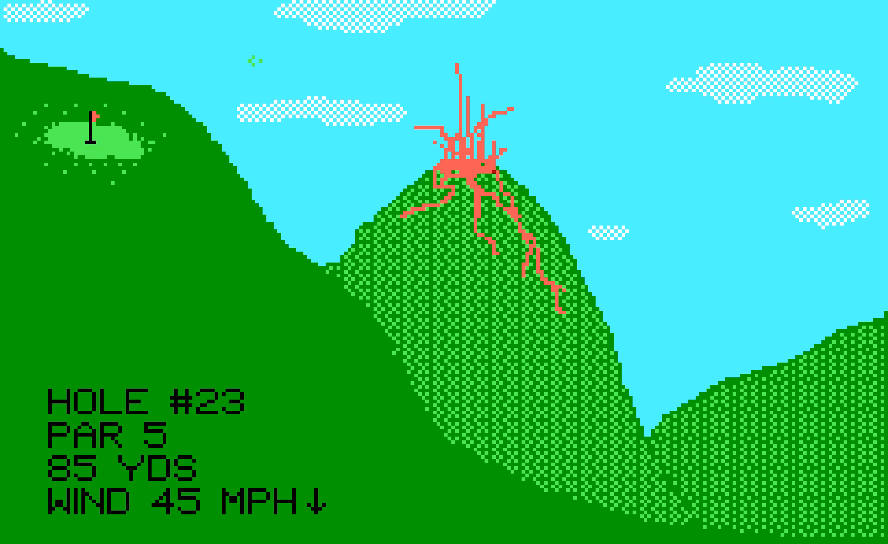 extreme golf hole 23