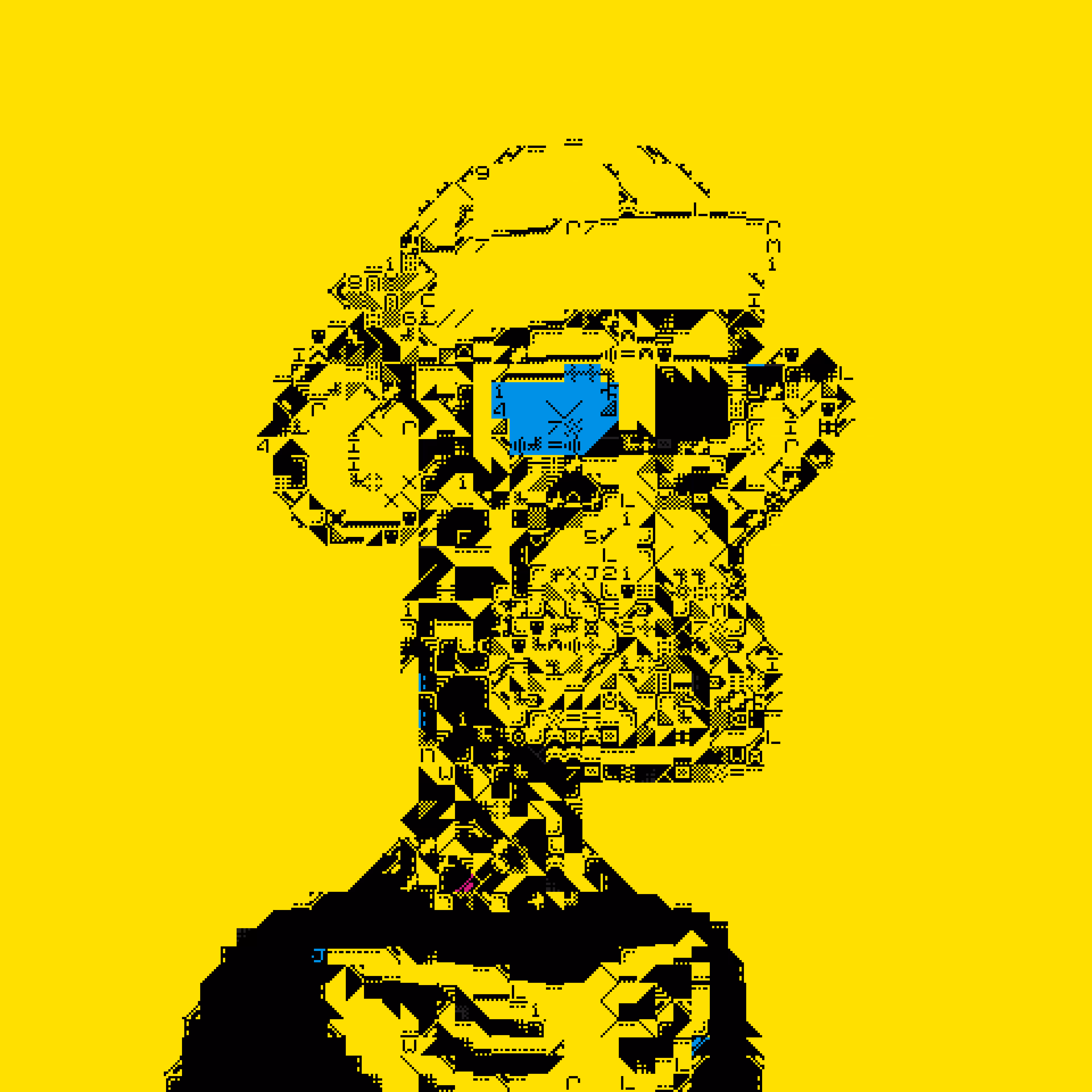 3D CUBIST APES #6