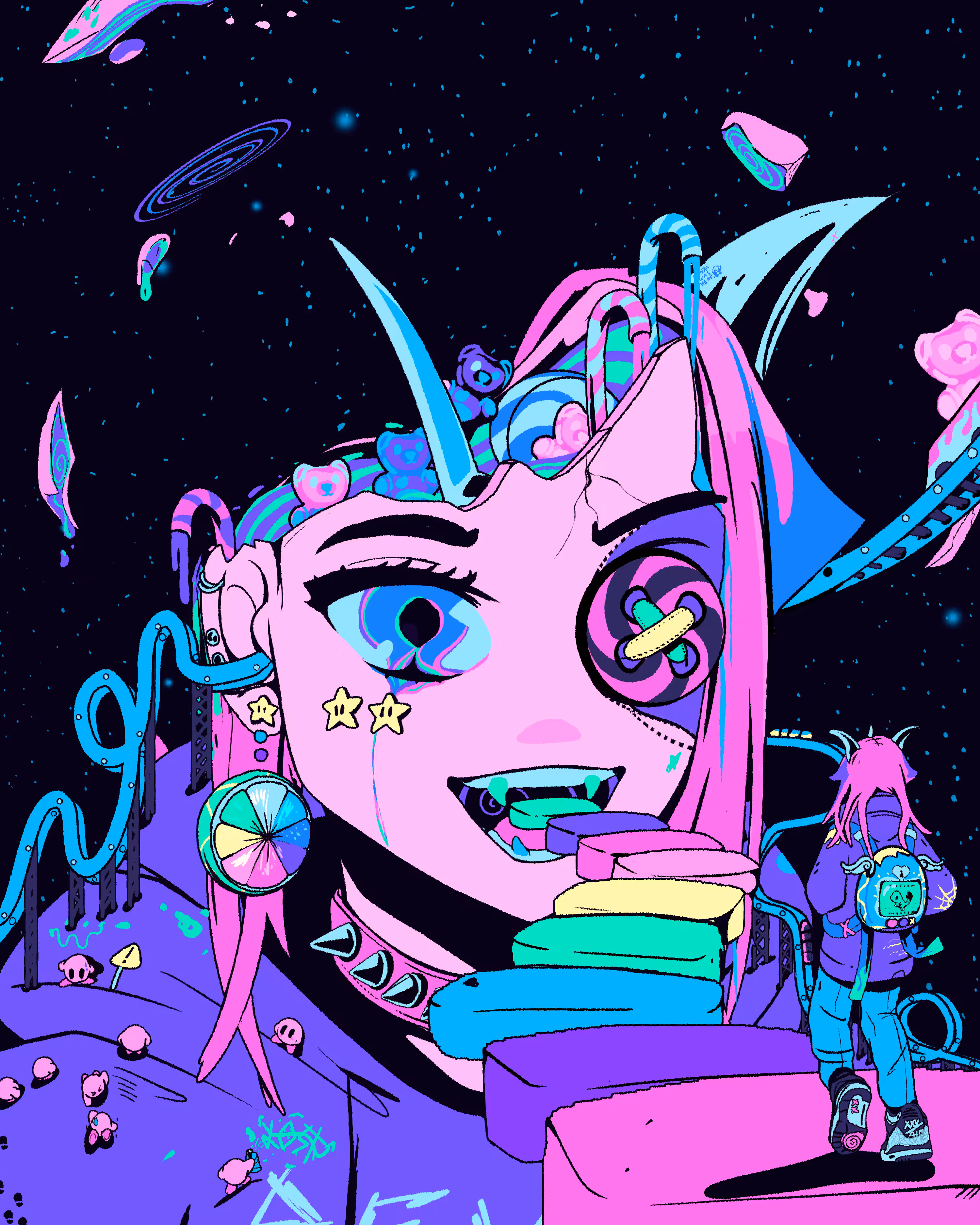 felt [out] of the reality 