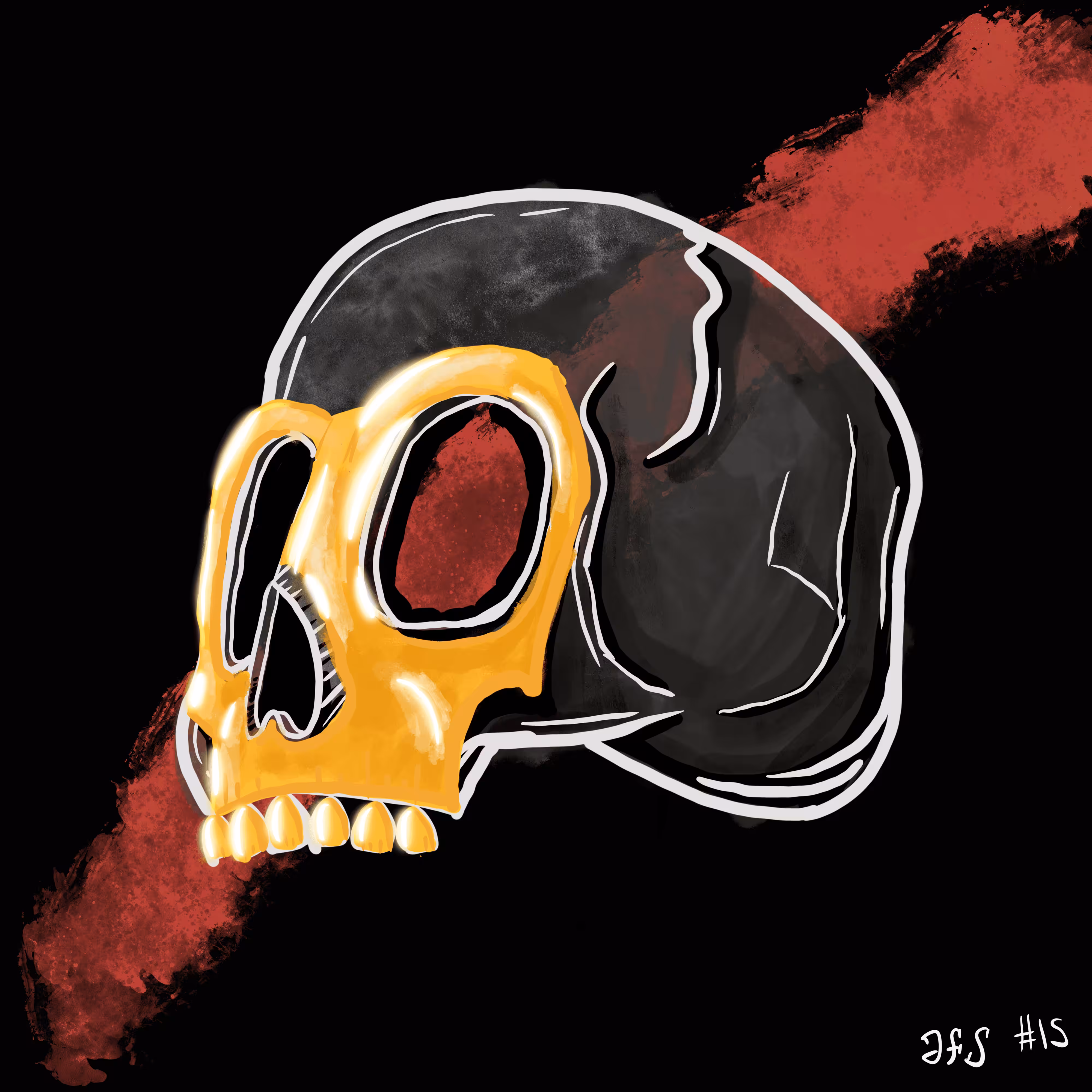 Almost Fancy Skull #15